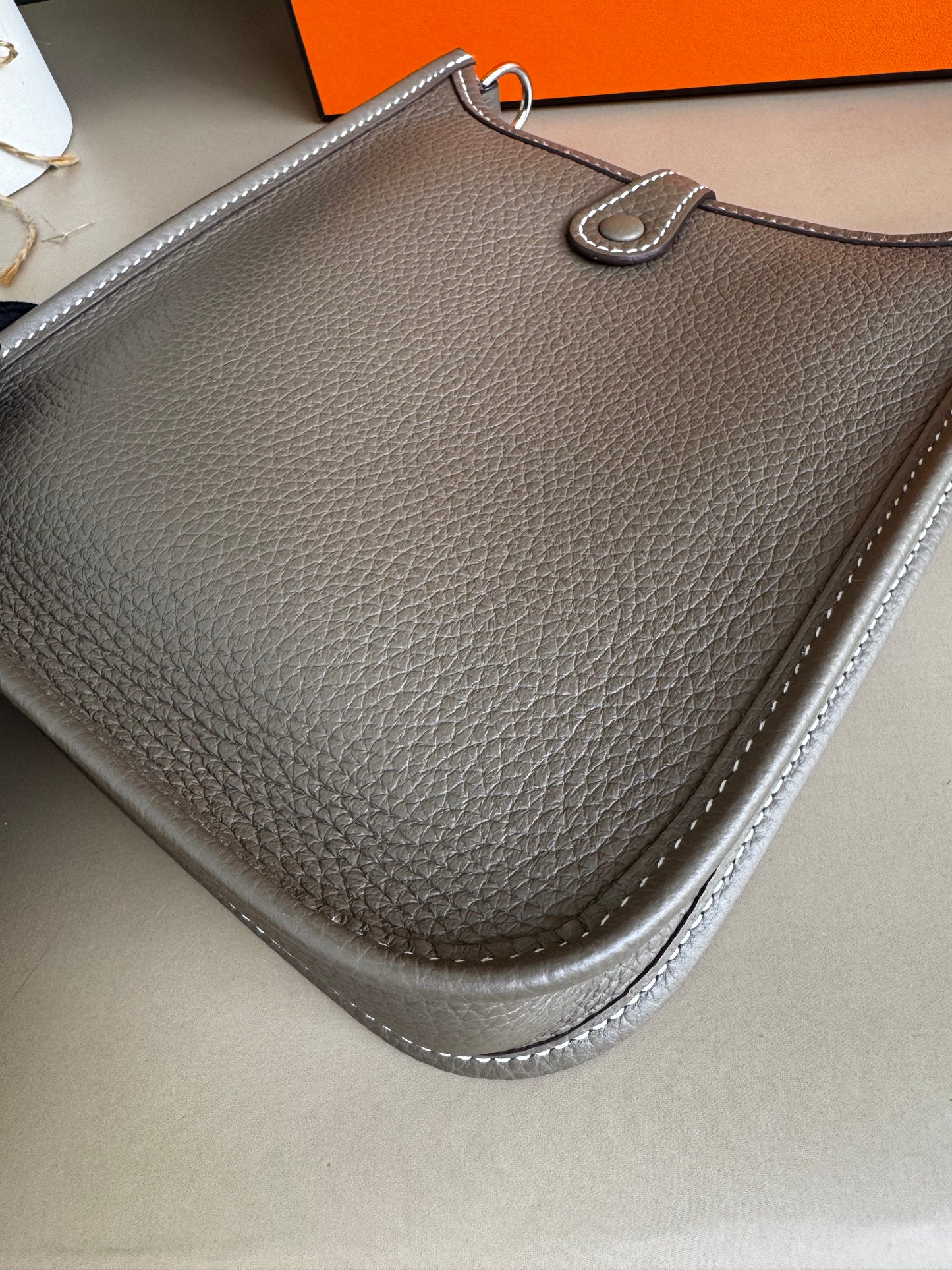 HERMES EVELYN TPM ETOUPE PHW