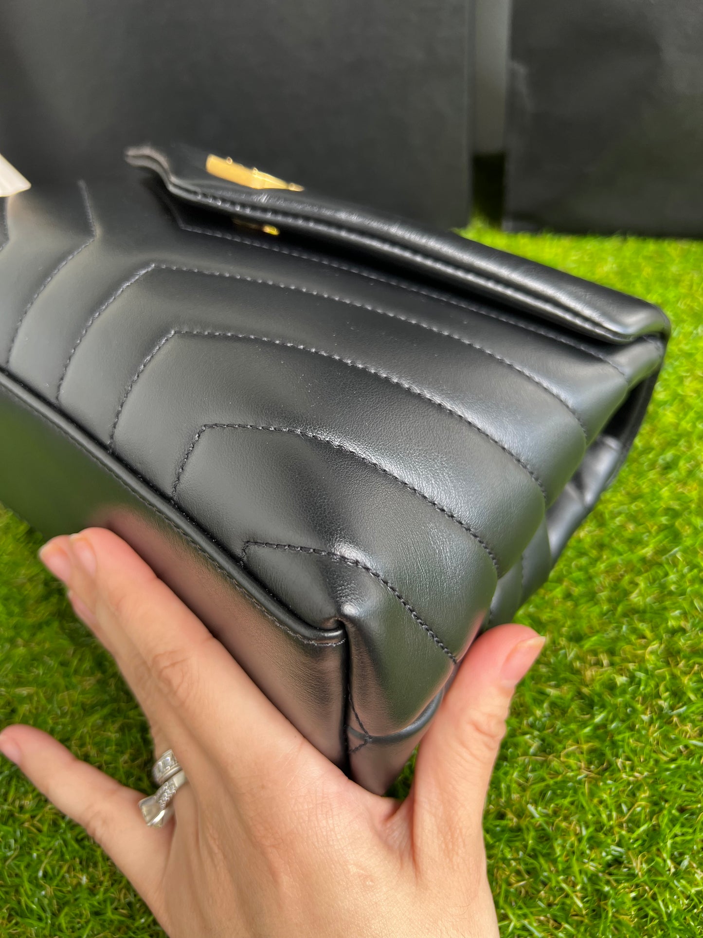 YSL SAINT LAURENT SMALL LOU