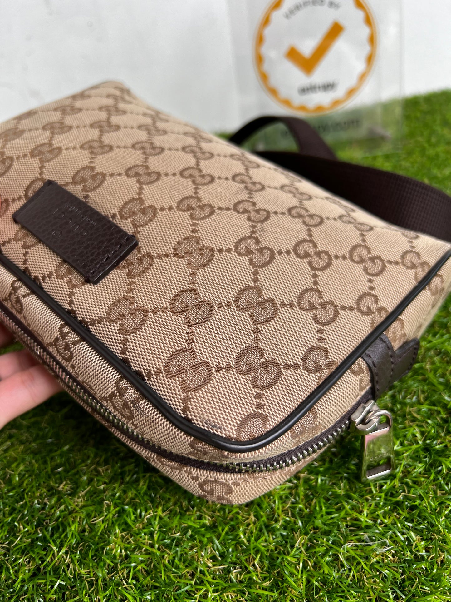 GUCCI CANVAS BELTBAG