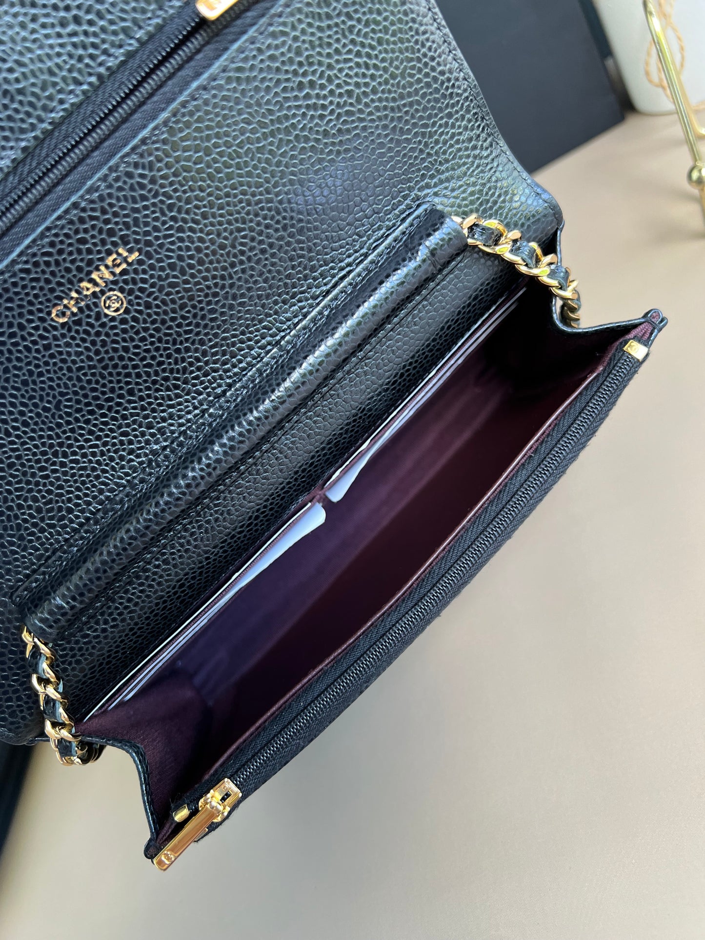 CHANEL WALLET ON CHAIN