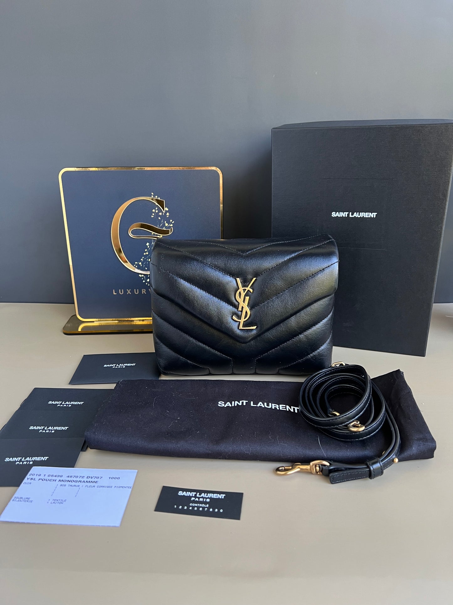 YSL SAINT LAURENT TOY LOU