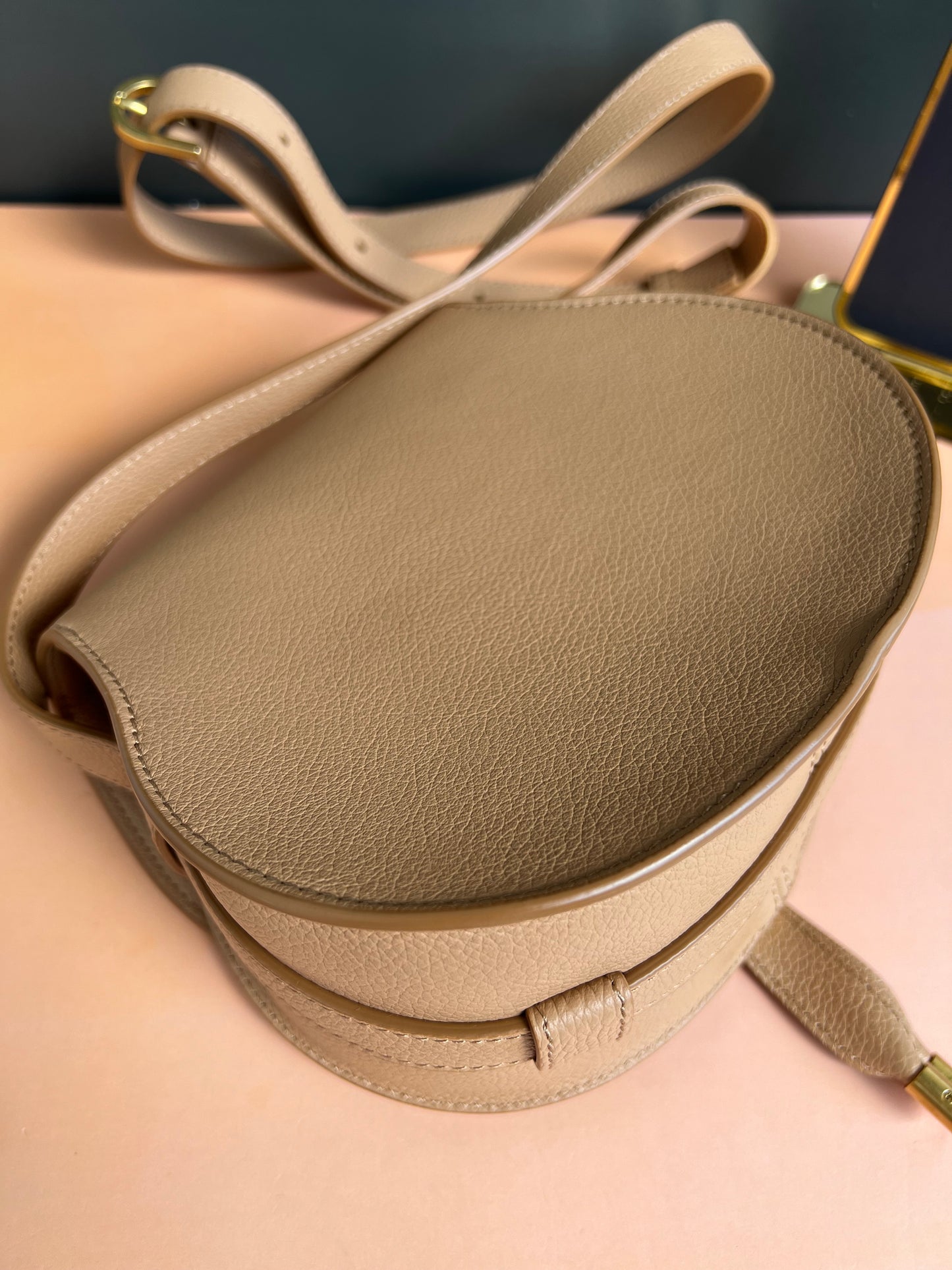 CHLOE MARCIE ROUND CROSSBODY BAG