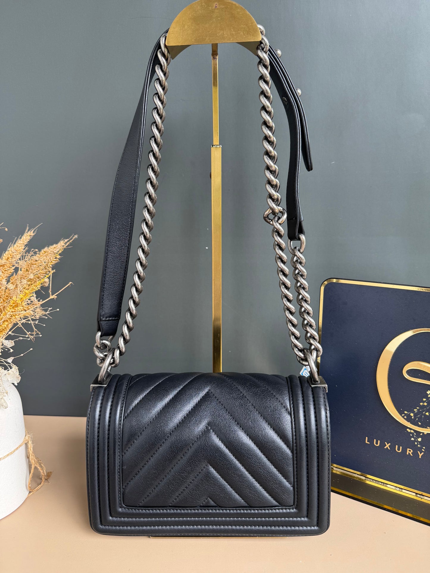 CHANEL LE BOY SMALL