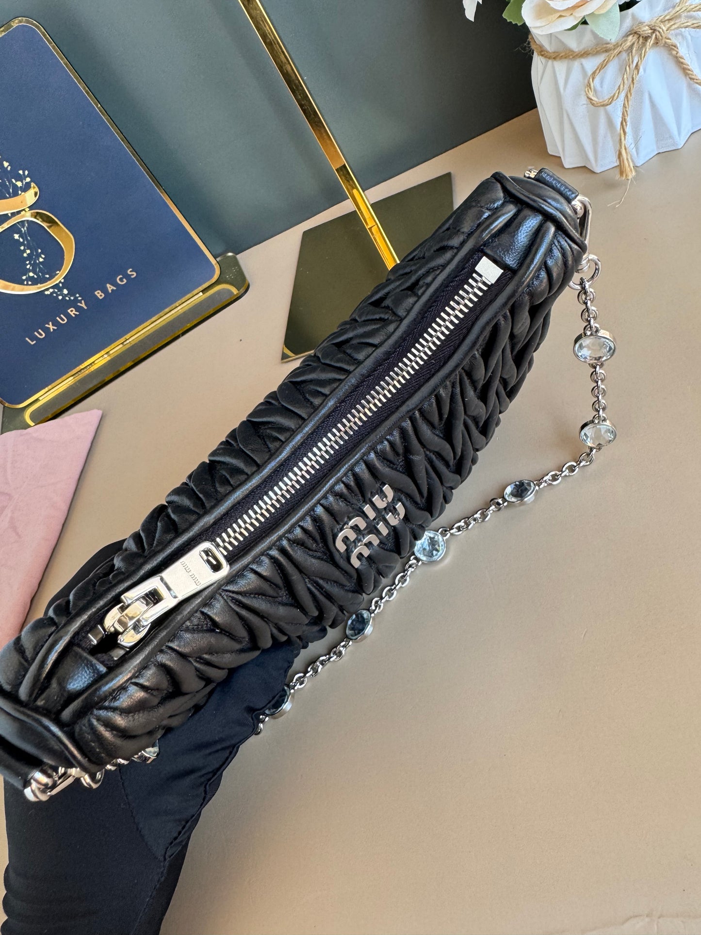 MIU MIU WANDER MULTI POCHETTE