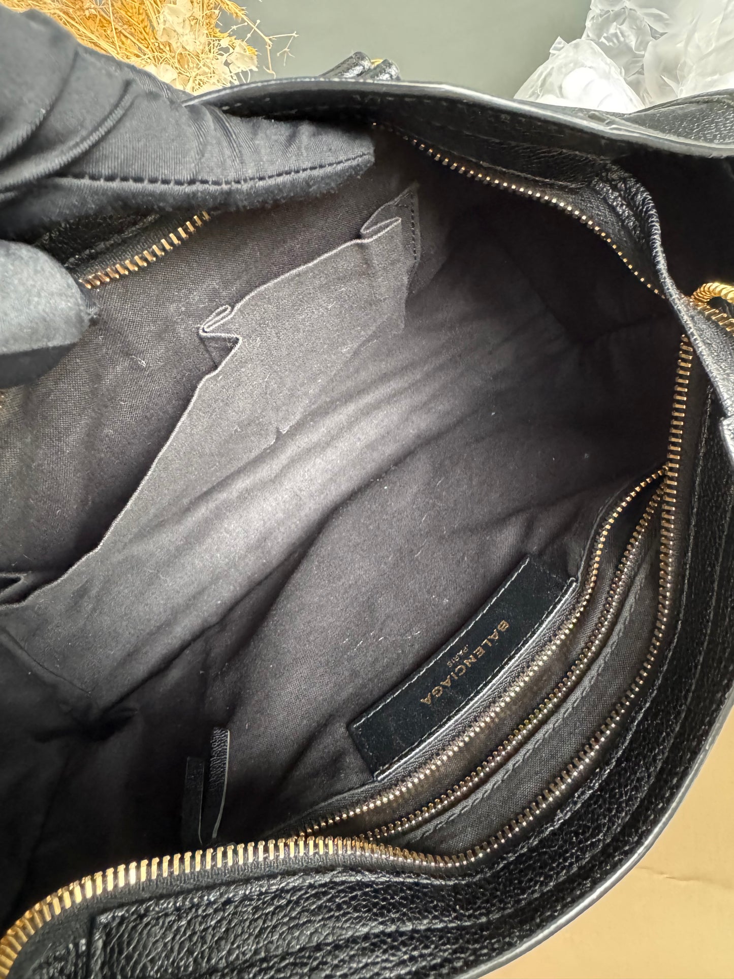 BALENCIAGA METALIC EDGE SMALL