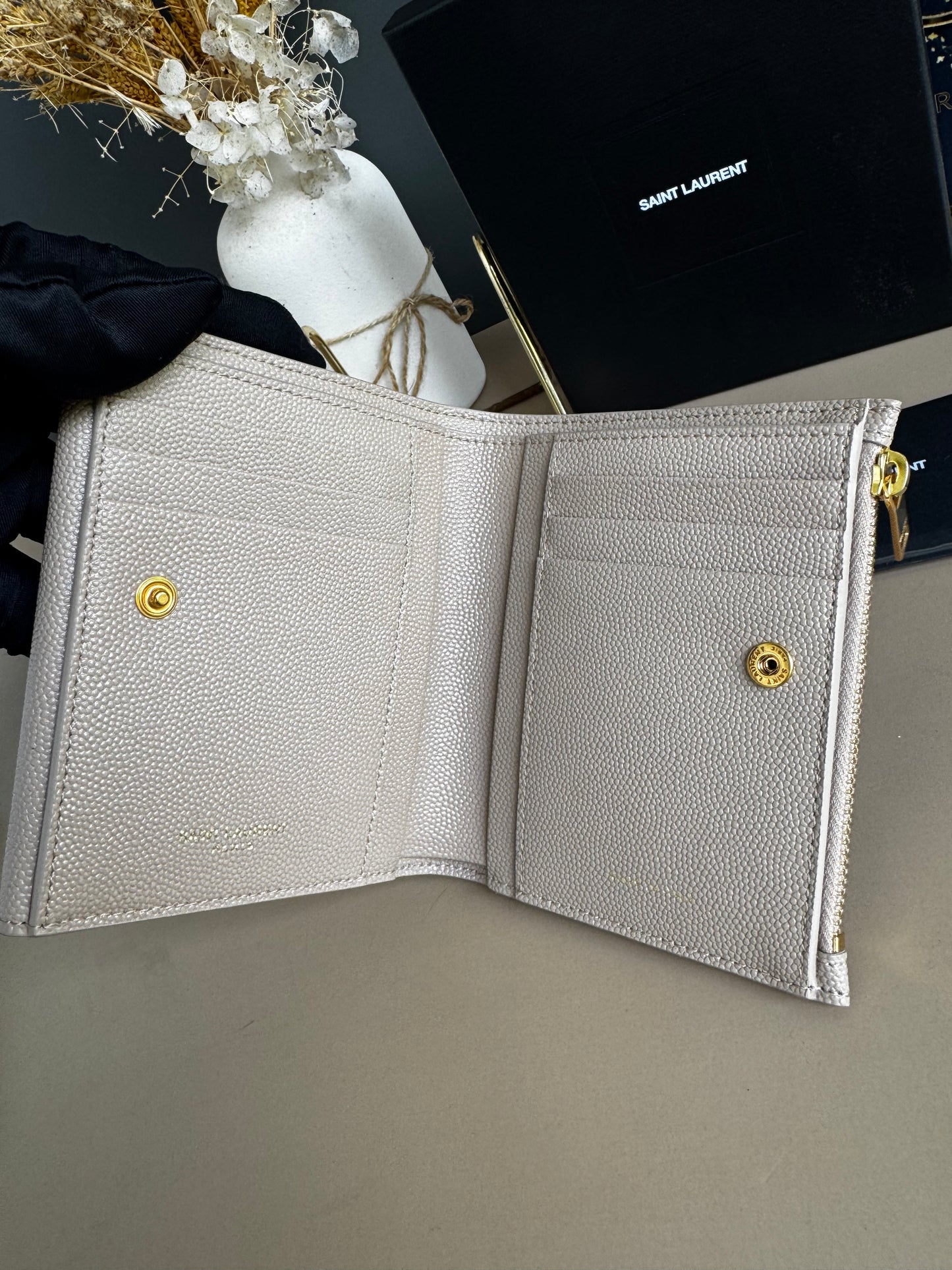 YSL BI FOLD WALLET
