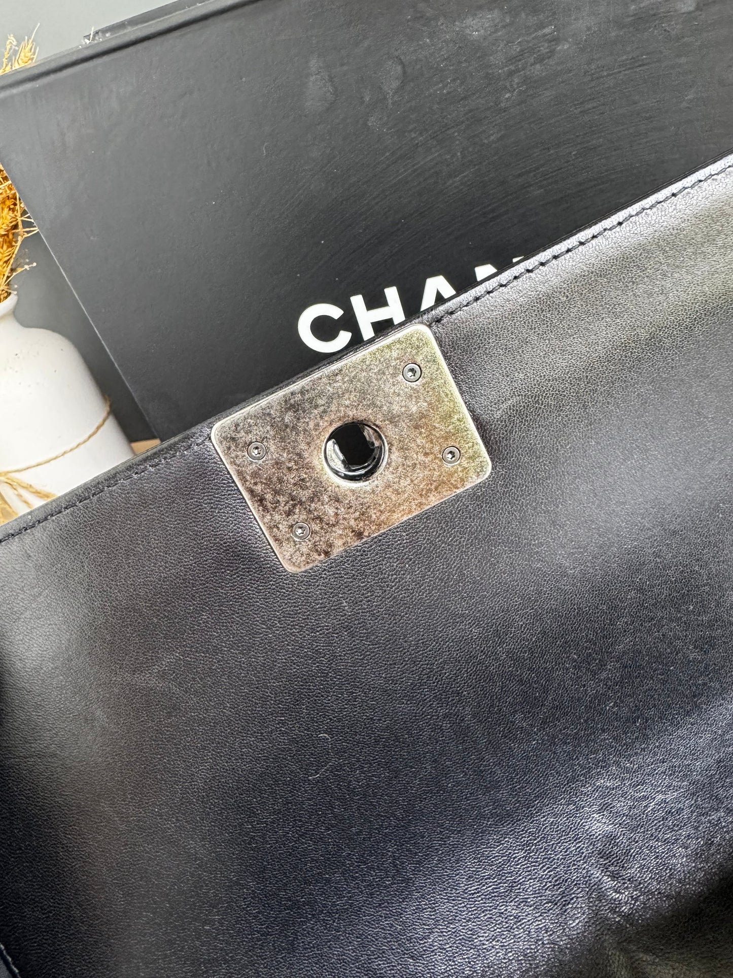 CHANEL LE BOY OLD MEDIUM
