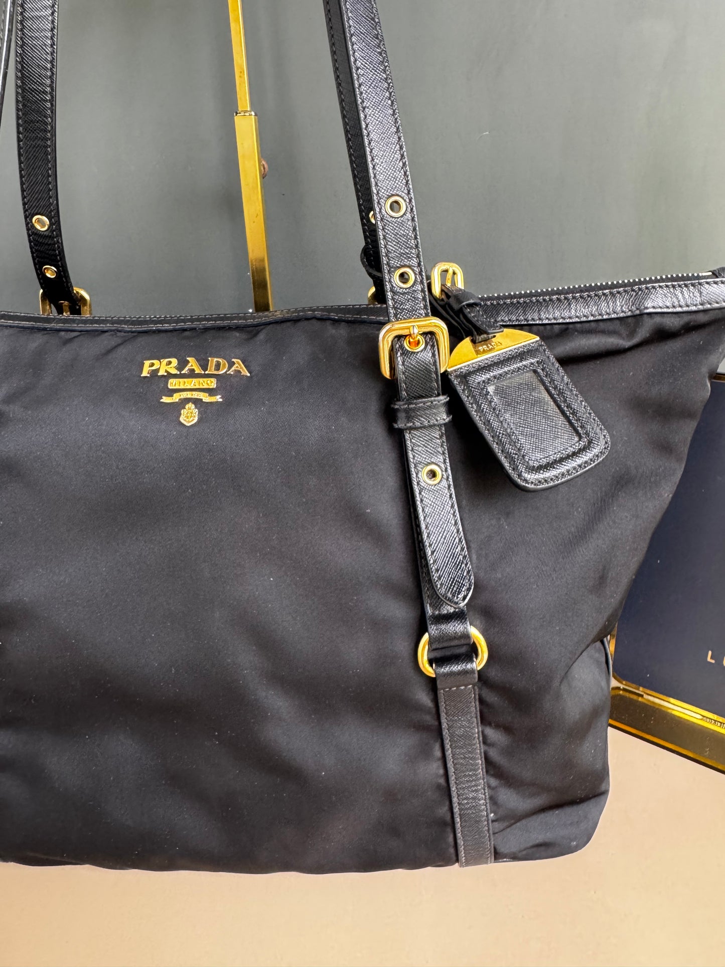PRADA 4253 NYLON TOTE