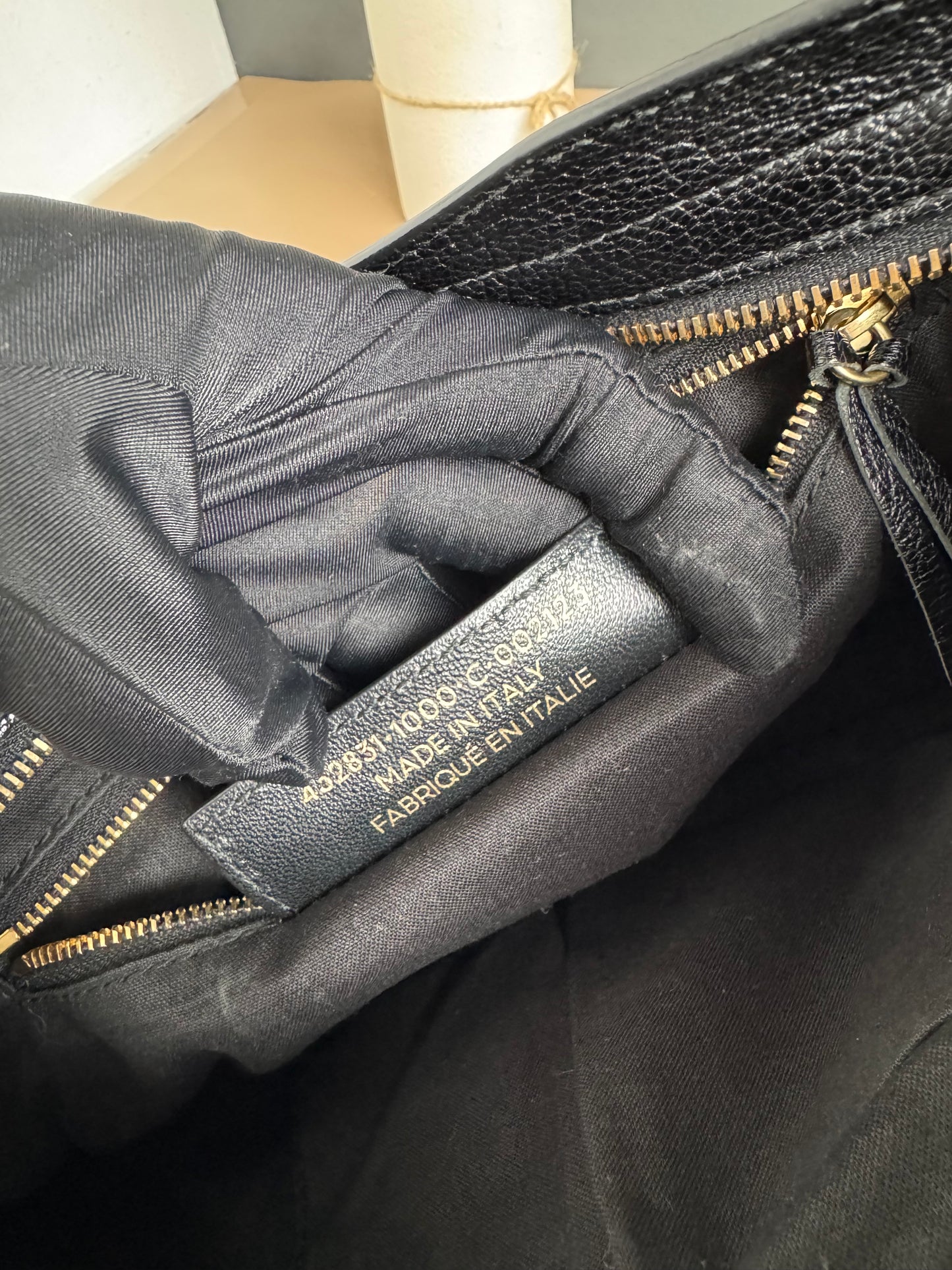 BALENCIAGA METALIC EDGE SMALL
