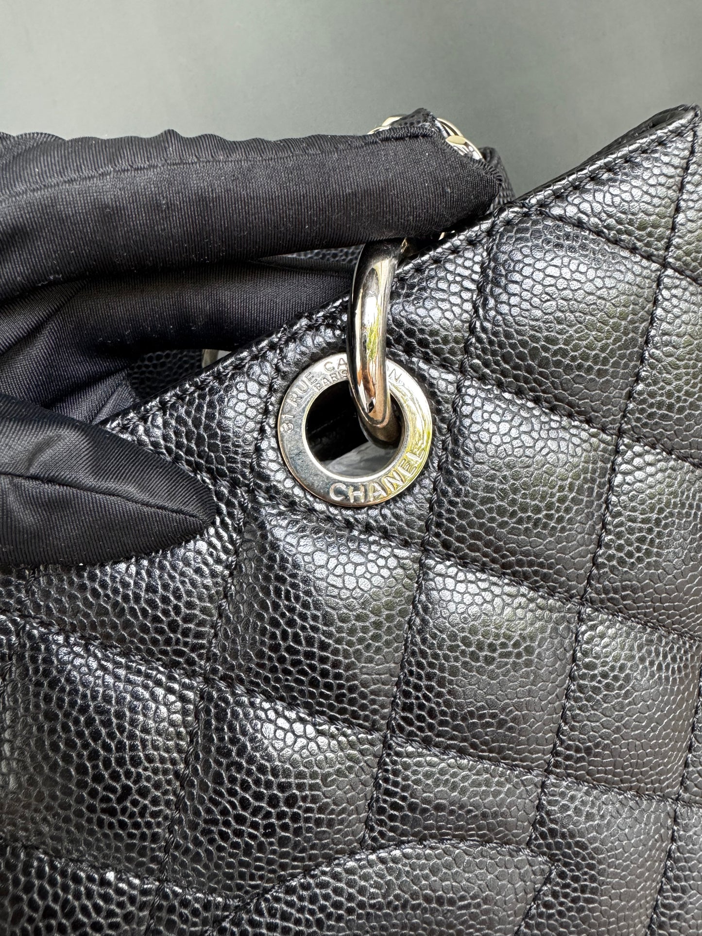CHANEL GST BLACK
