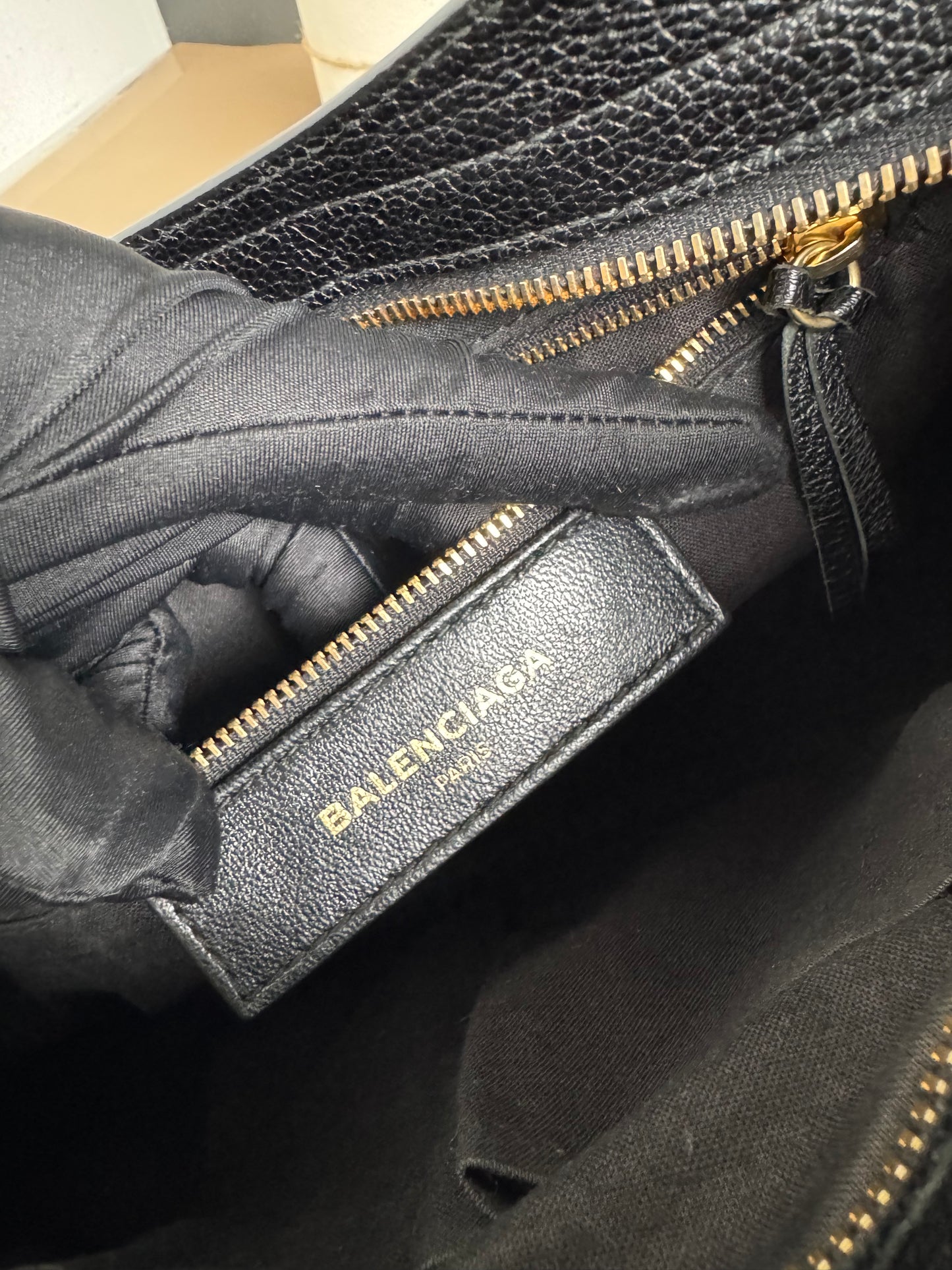 BALENCIAGA METALIC EDGE SMALL