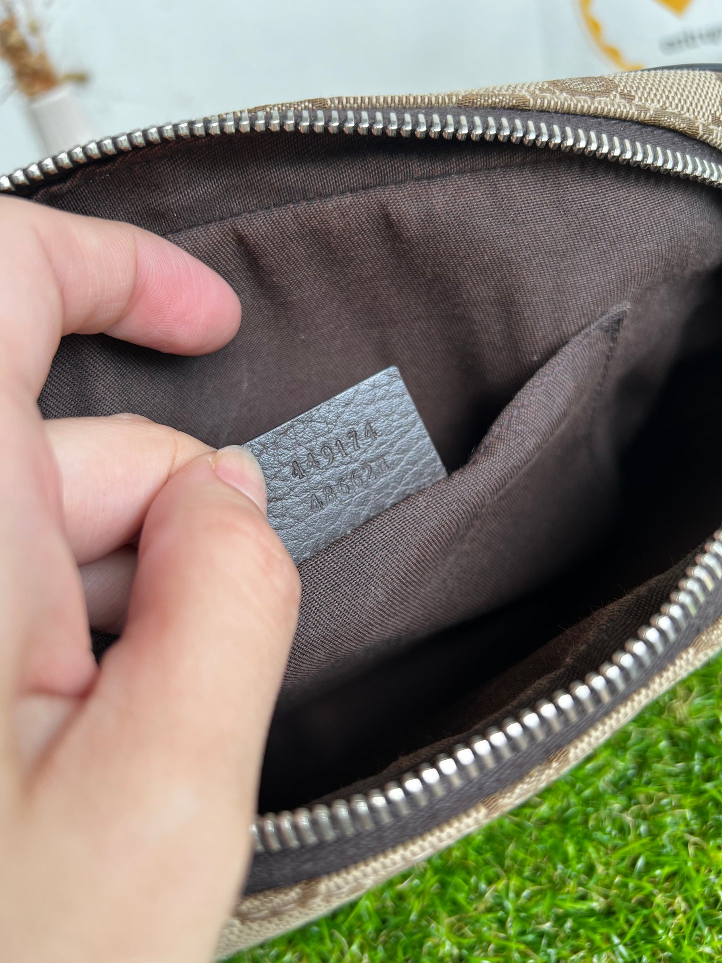 GUCCI CANVAS BELTBAG