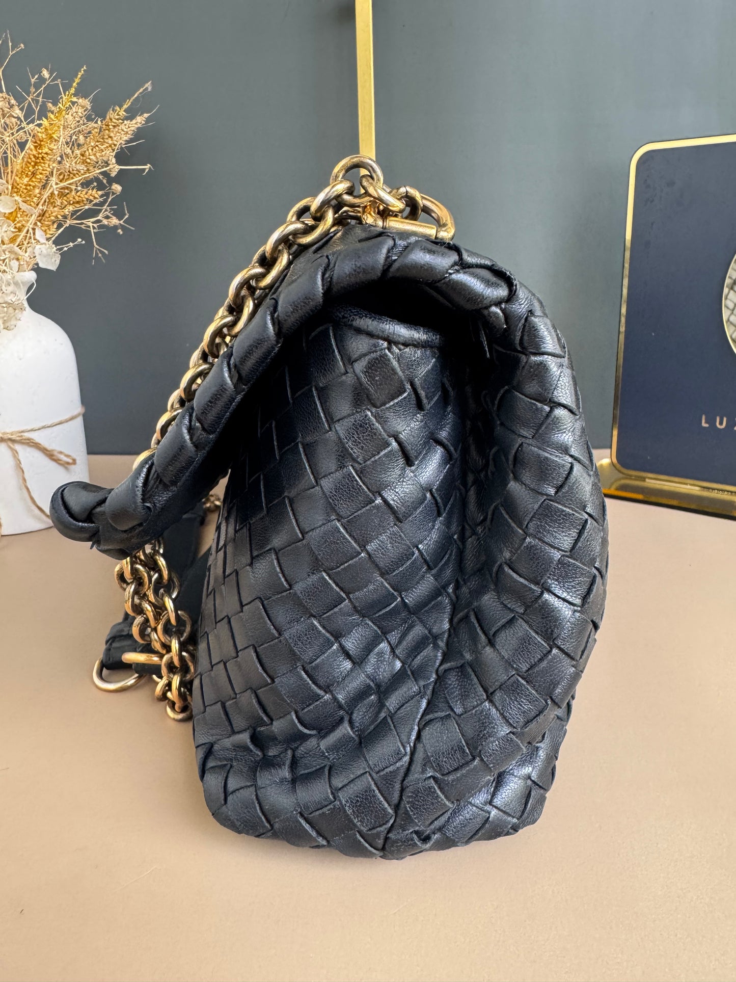 BOTTEGA VENETA OLIMPIA SHOULDER BAG