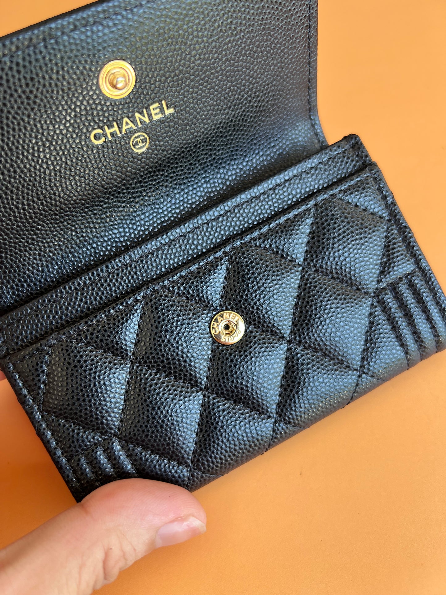 CHANEL LE BOY CARD HOLDER