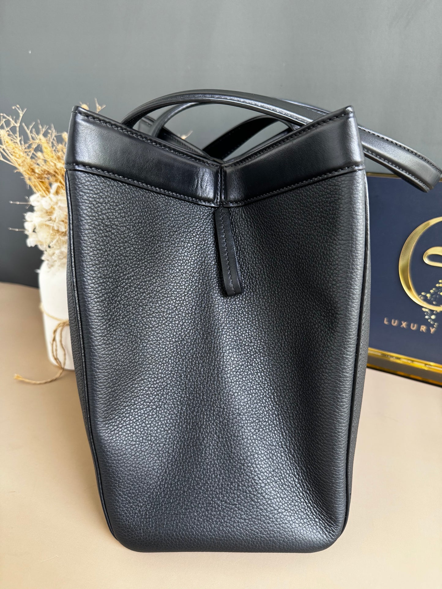 FENDI ORIGAMI MEDIUM LEATHER BAG