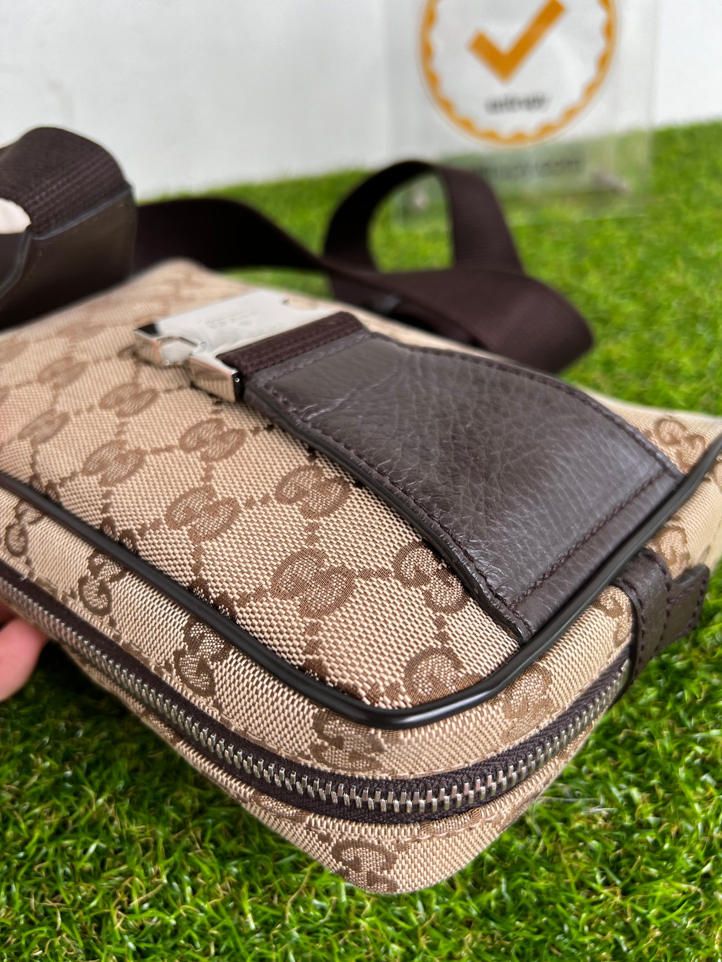 GUCCI CANVAS BELTBAG