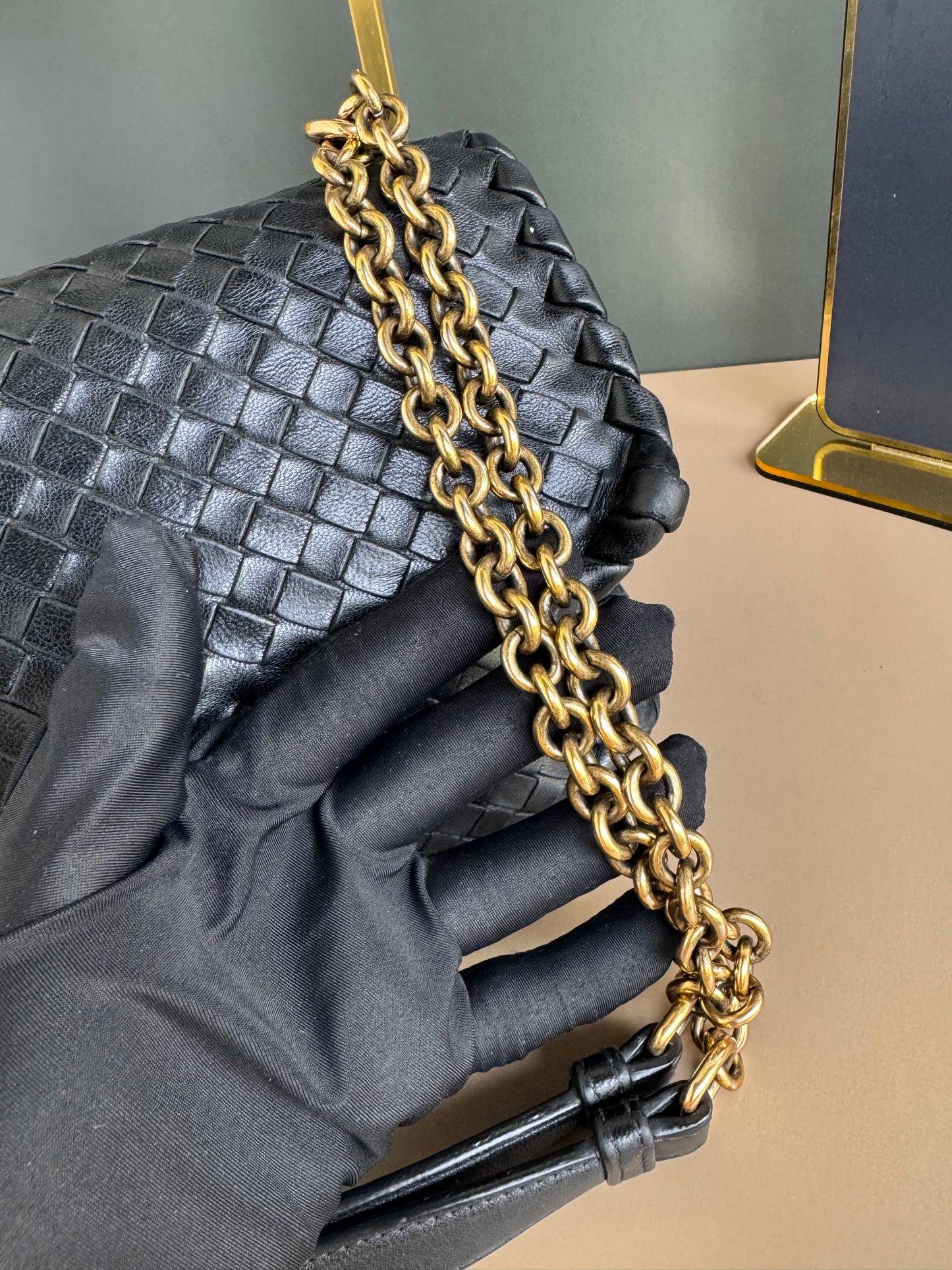 BOTTEGA VENETA OLIMPIA SHOULDER BAG