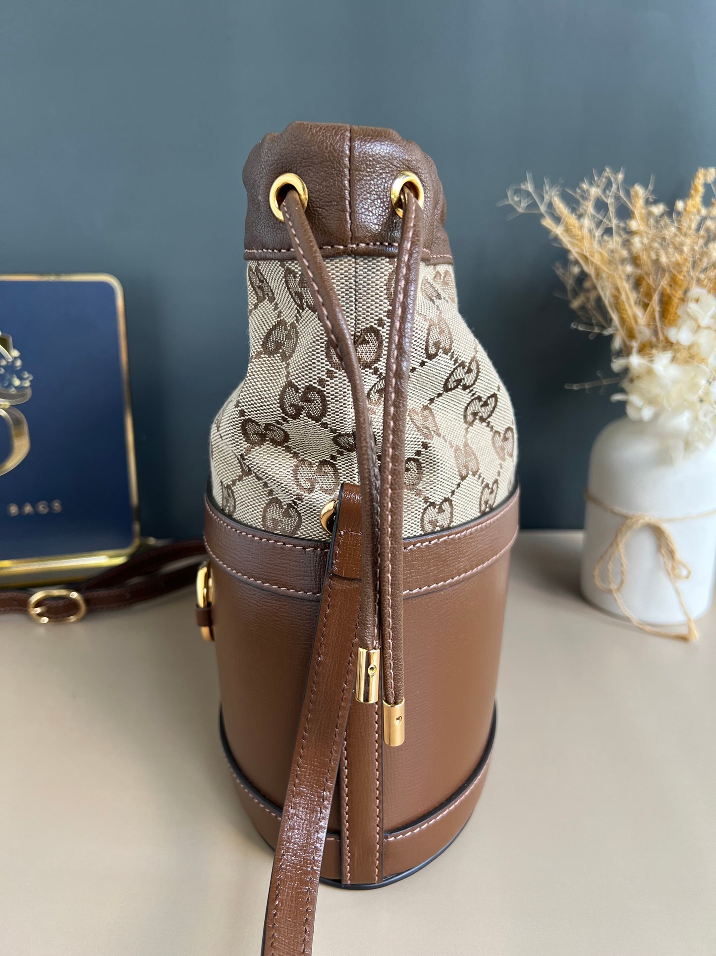 UNUSED GUCCI HORSEBIT BUCKET