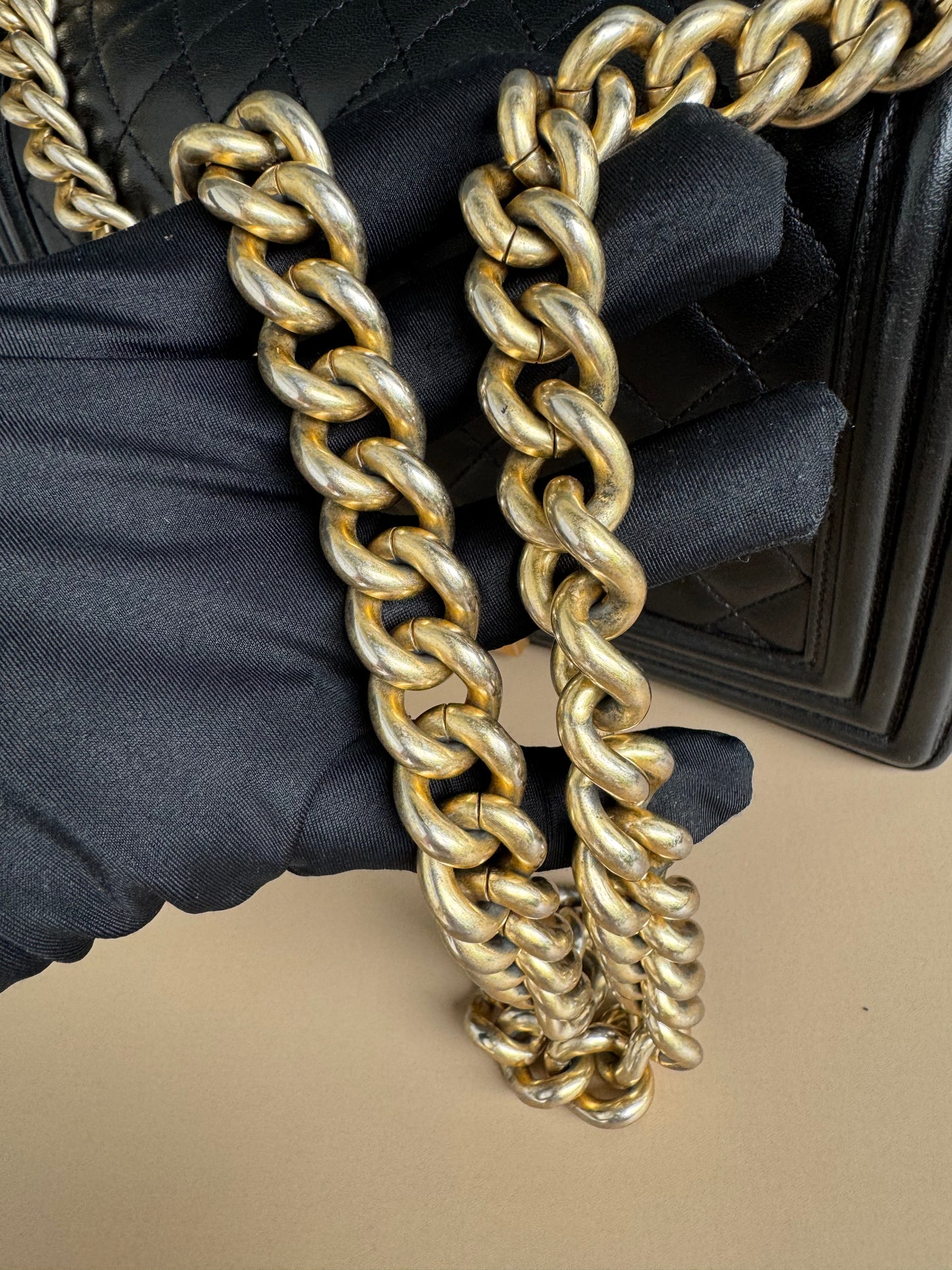 CHANEL LE BOY OLD MEDIUM