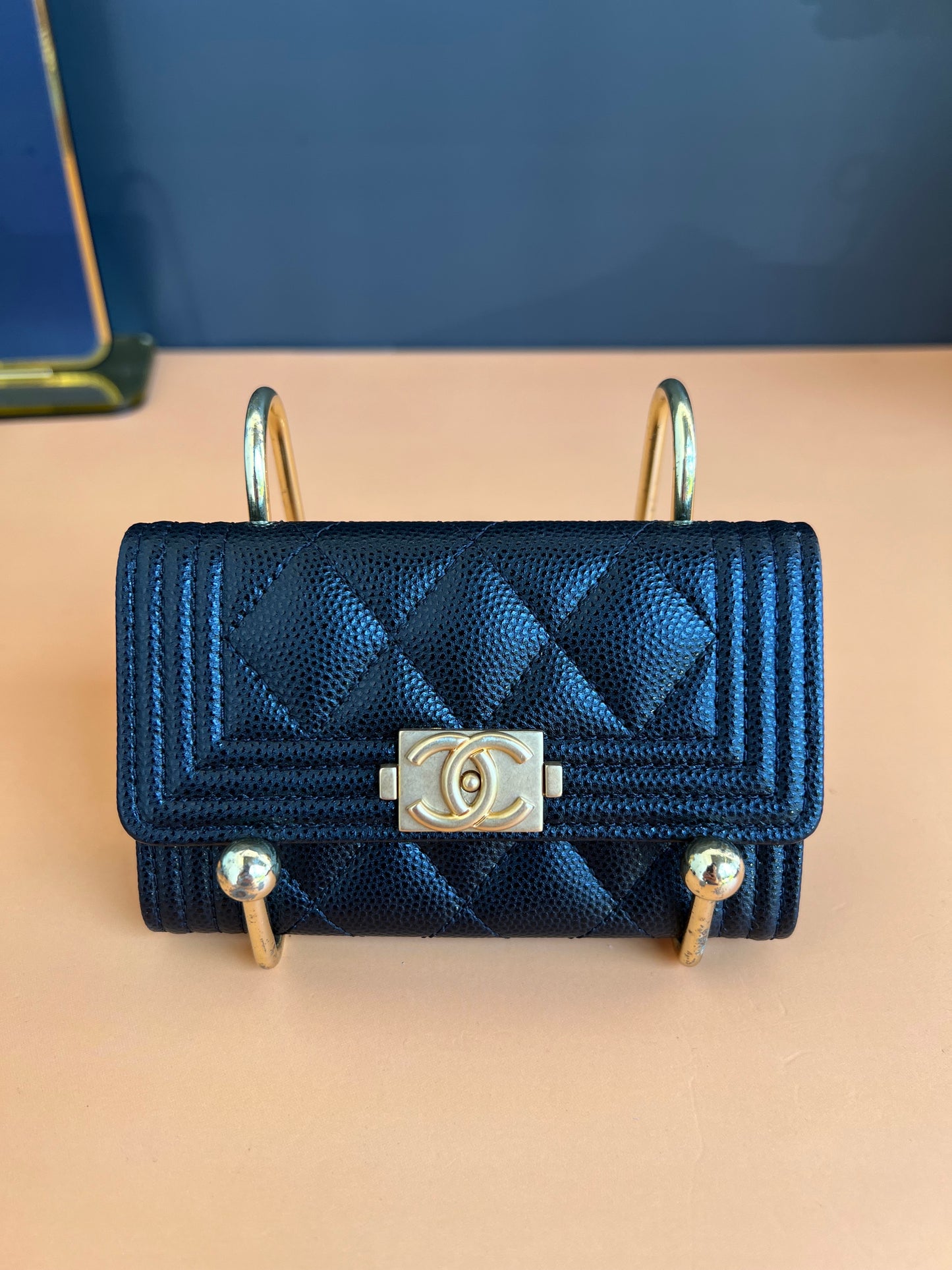 CHANEL LE BOY CARD HOLDER