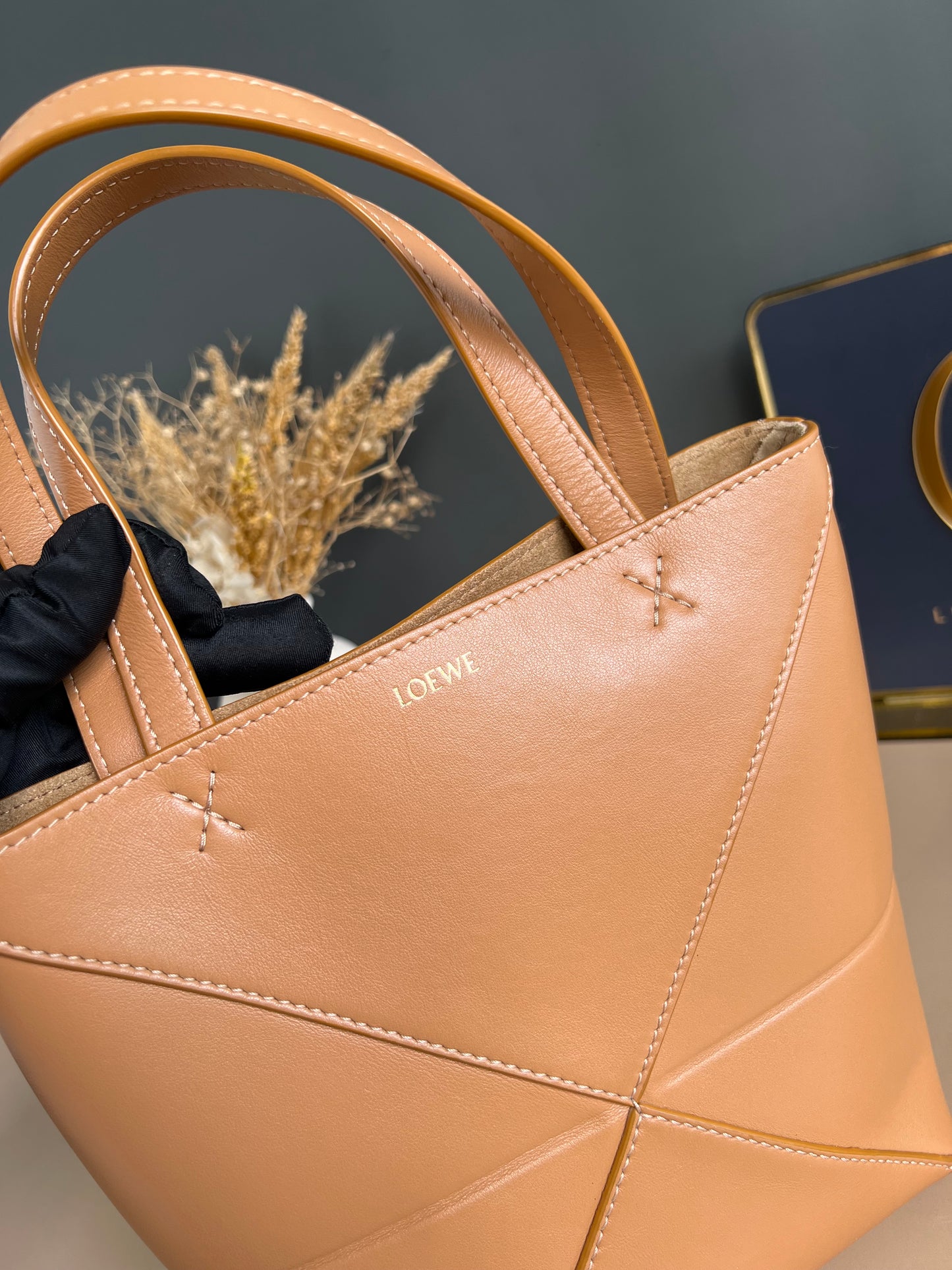 LOEWE MINI PUZZLE FOLD TOTE BAG