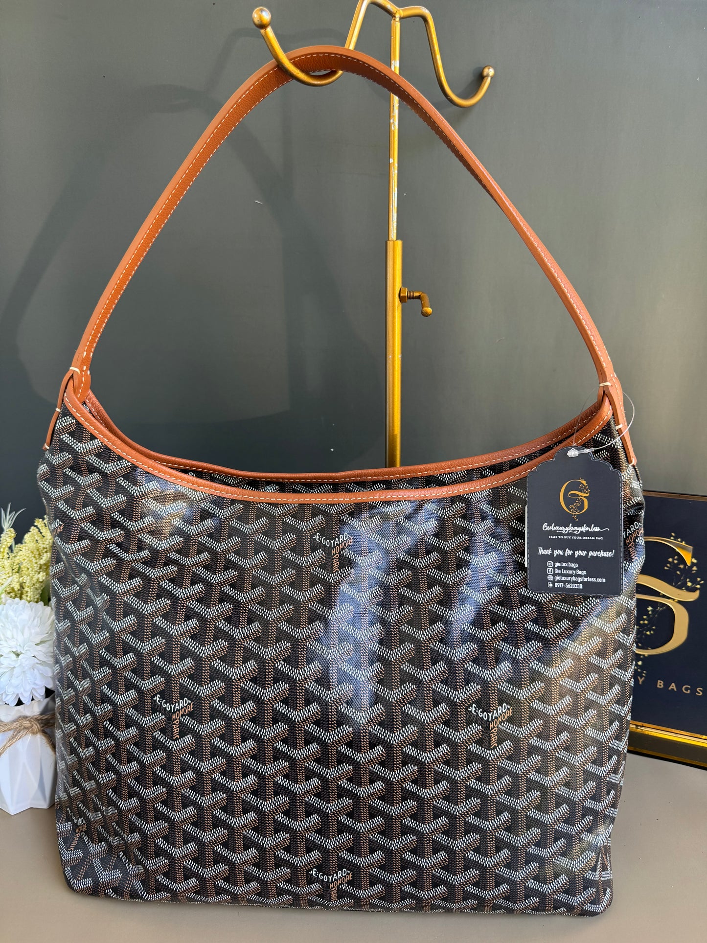 GOYARD BOHEME TAN