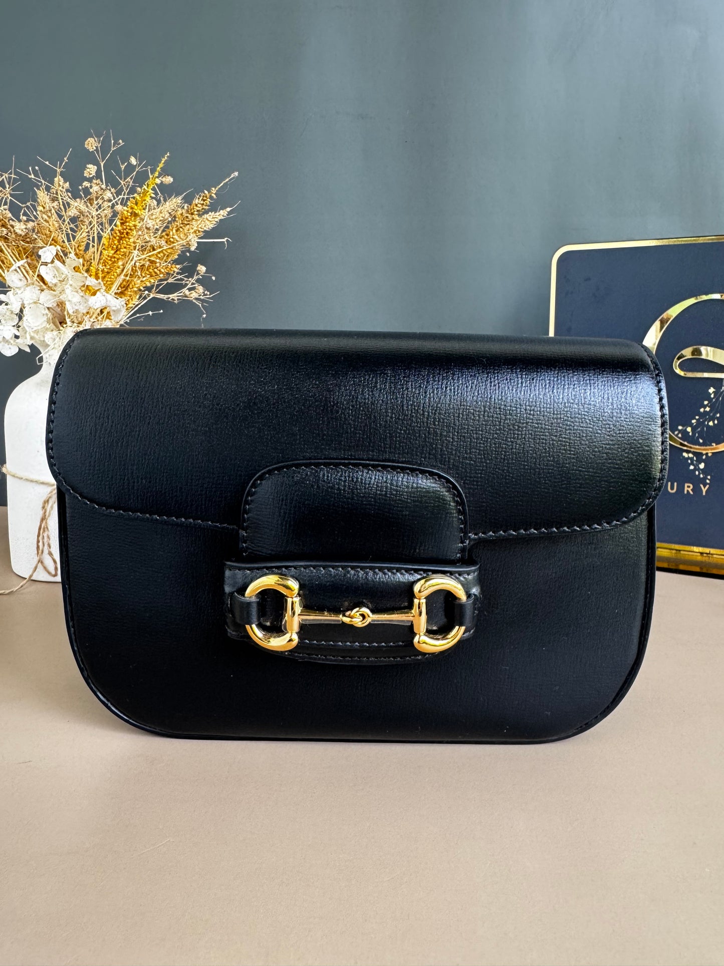 GUCCI HORSEBIT MINI LEATHER