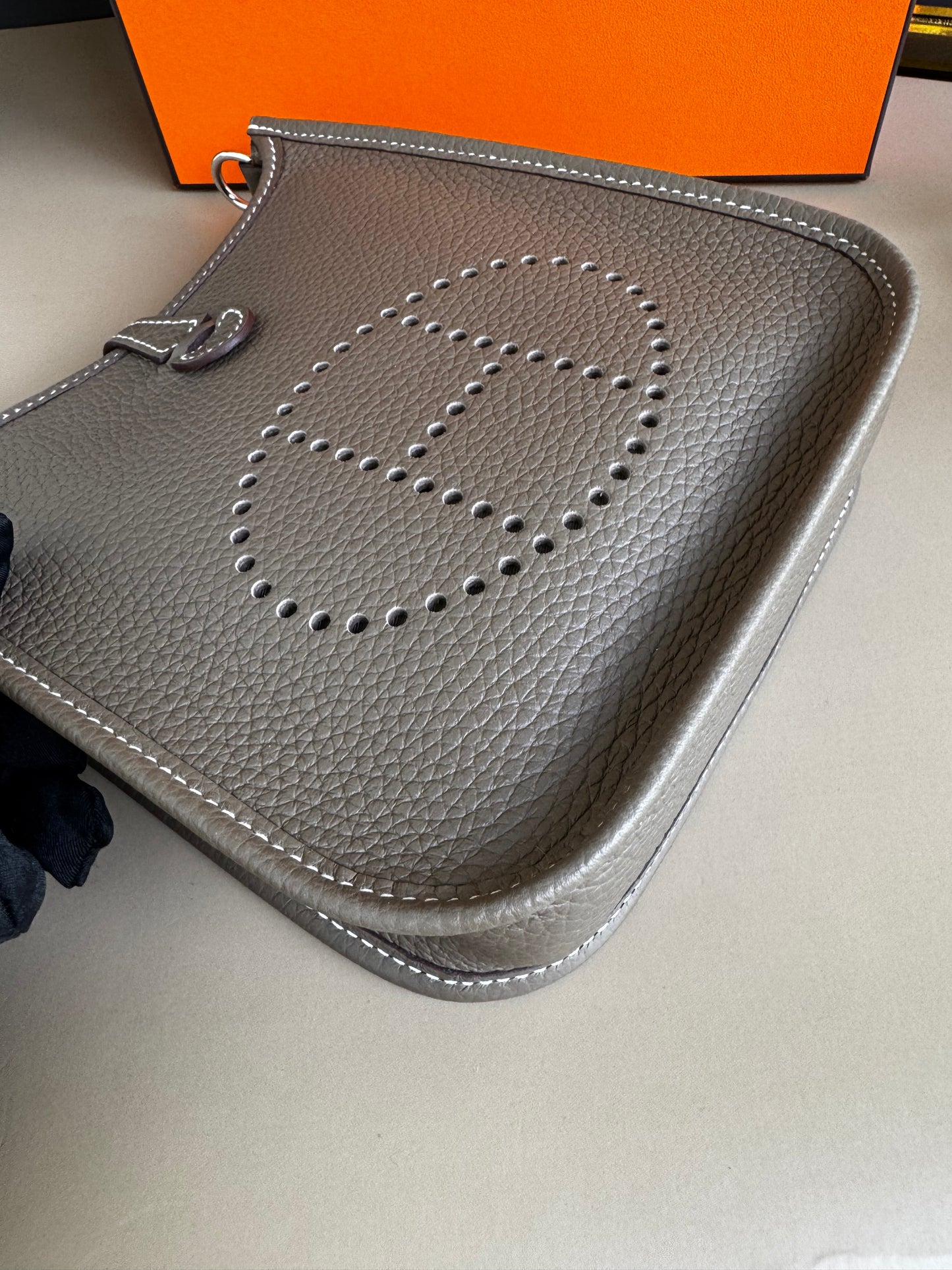 HERMES EVELYN TPM ETOUPE PHW