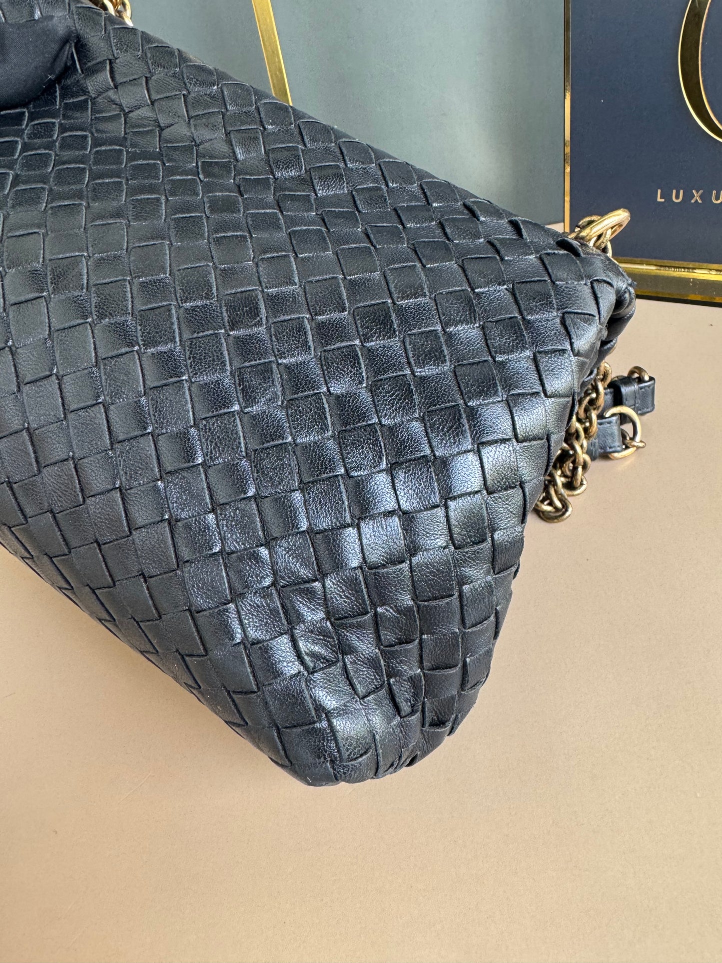 BOTTEGA VENETA OLIMPIA SHOULDER BAG