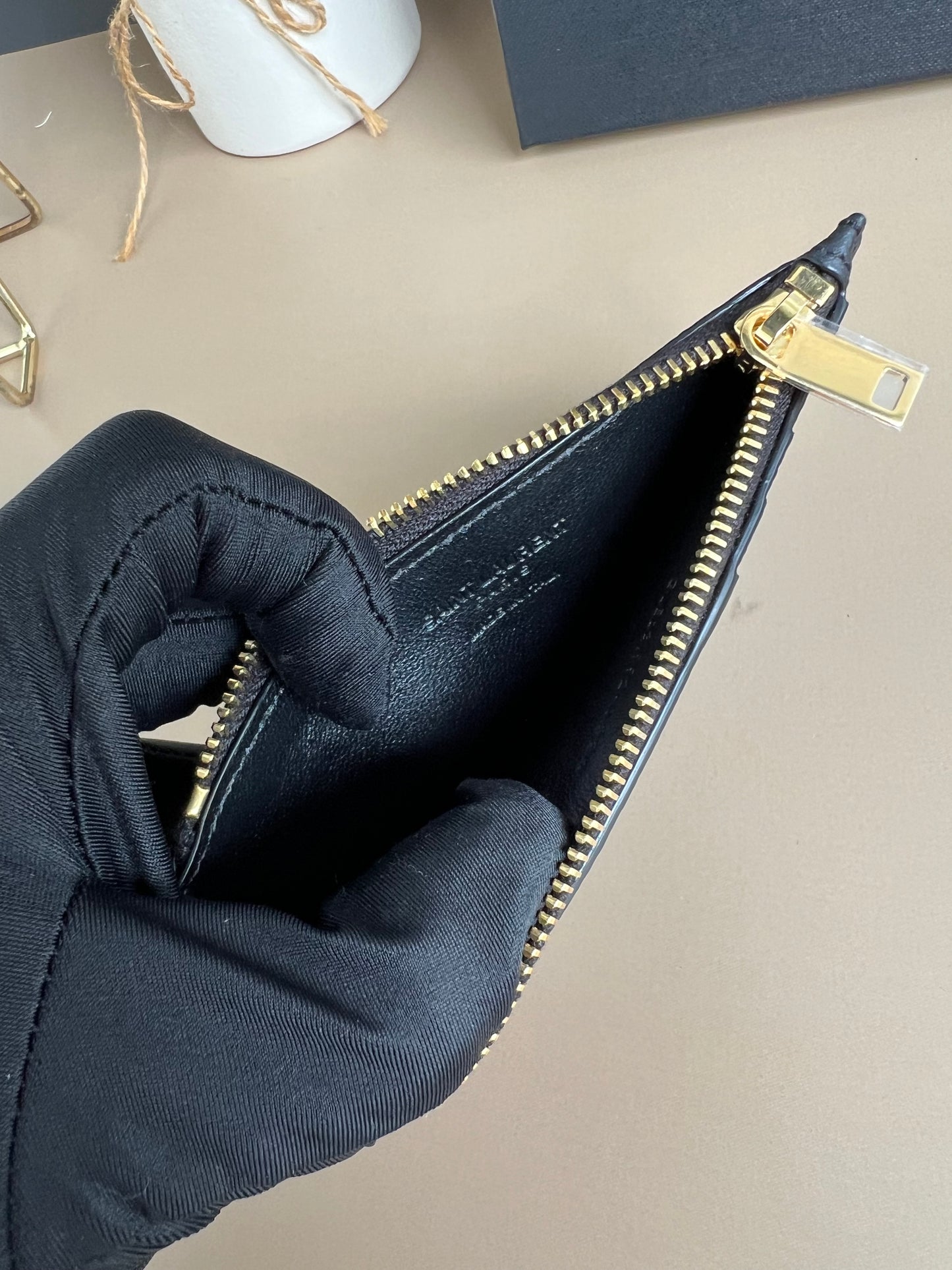 BRANDNEW YSL CARD HOLDER