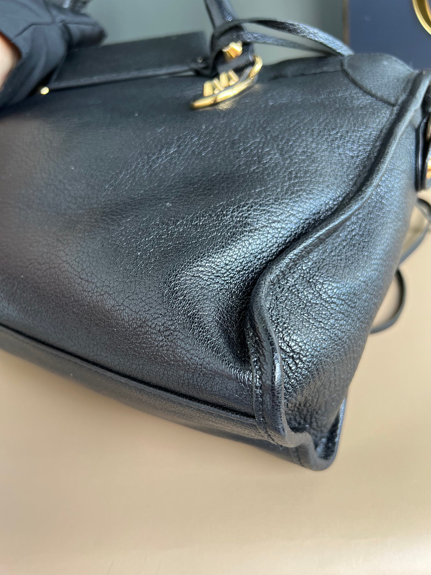 BALENCIAGA SMALL METALLIC EDGE