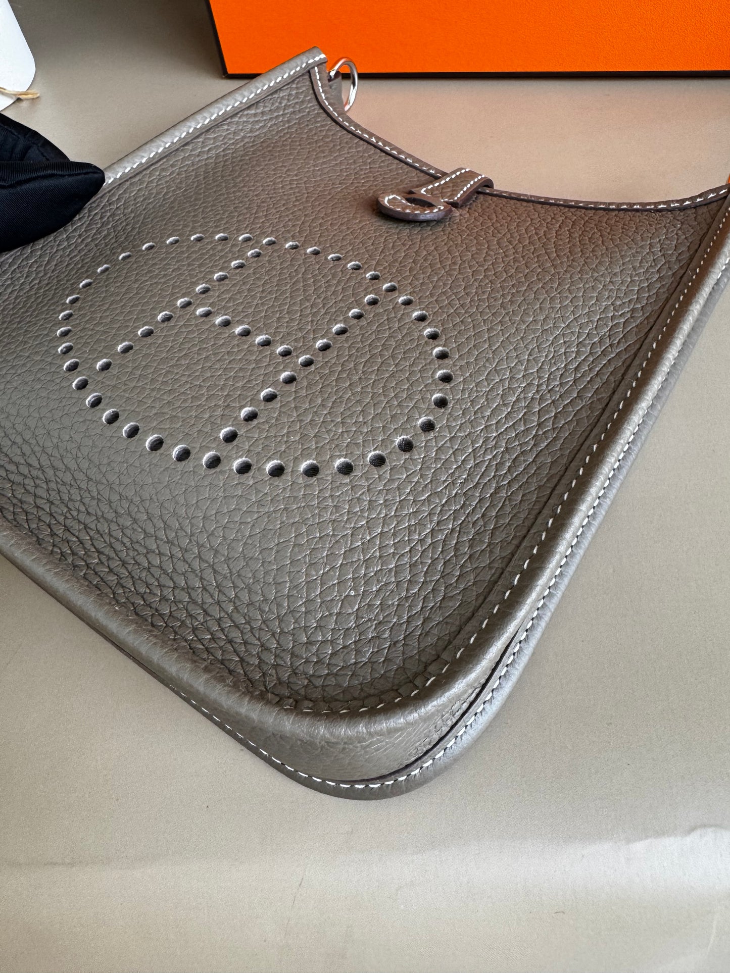 HERMES EVELYN TPM ETOUPE PHW