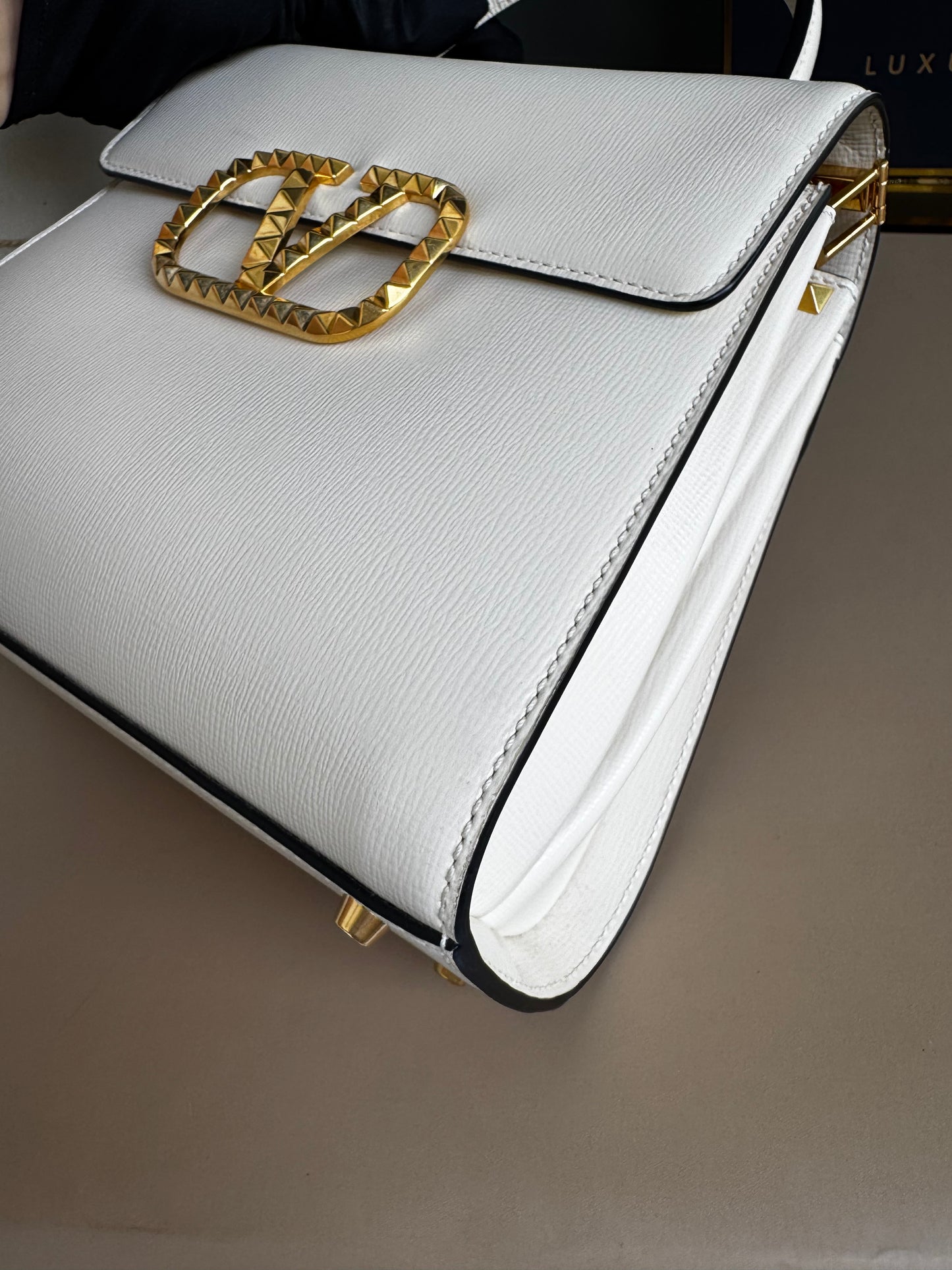 VALENTINO VSLING HANDBAG WITH JEWEL EMBROIDDERY