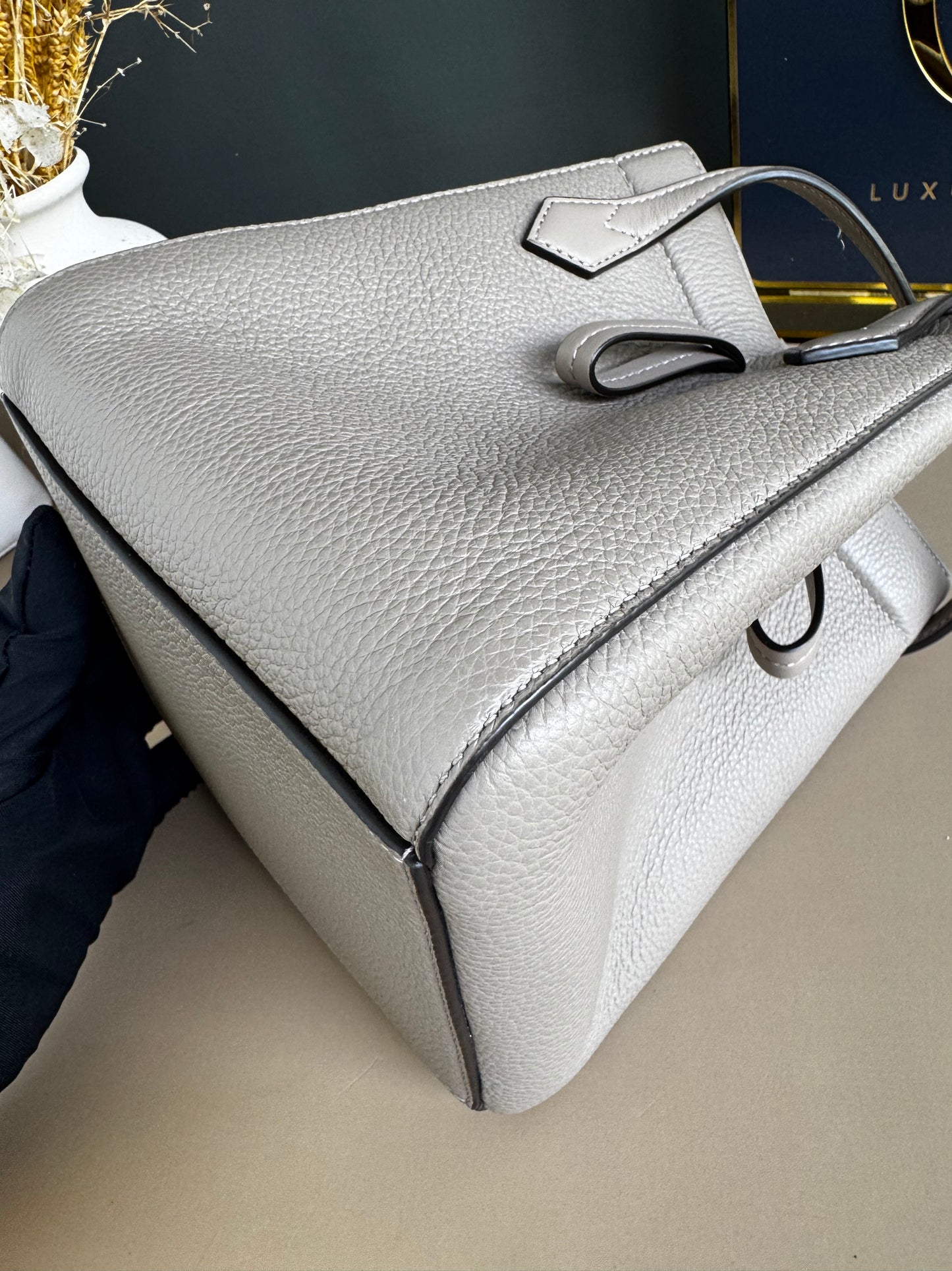 FENDI ORIGAMI MINI LEATHER BAG