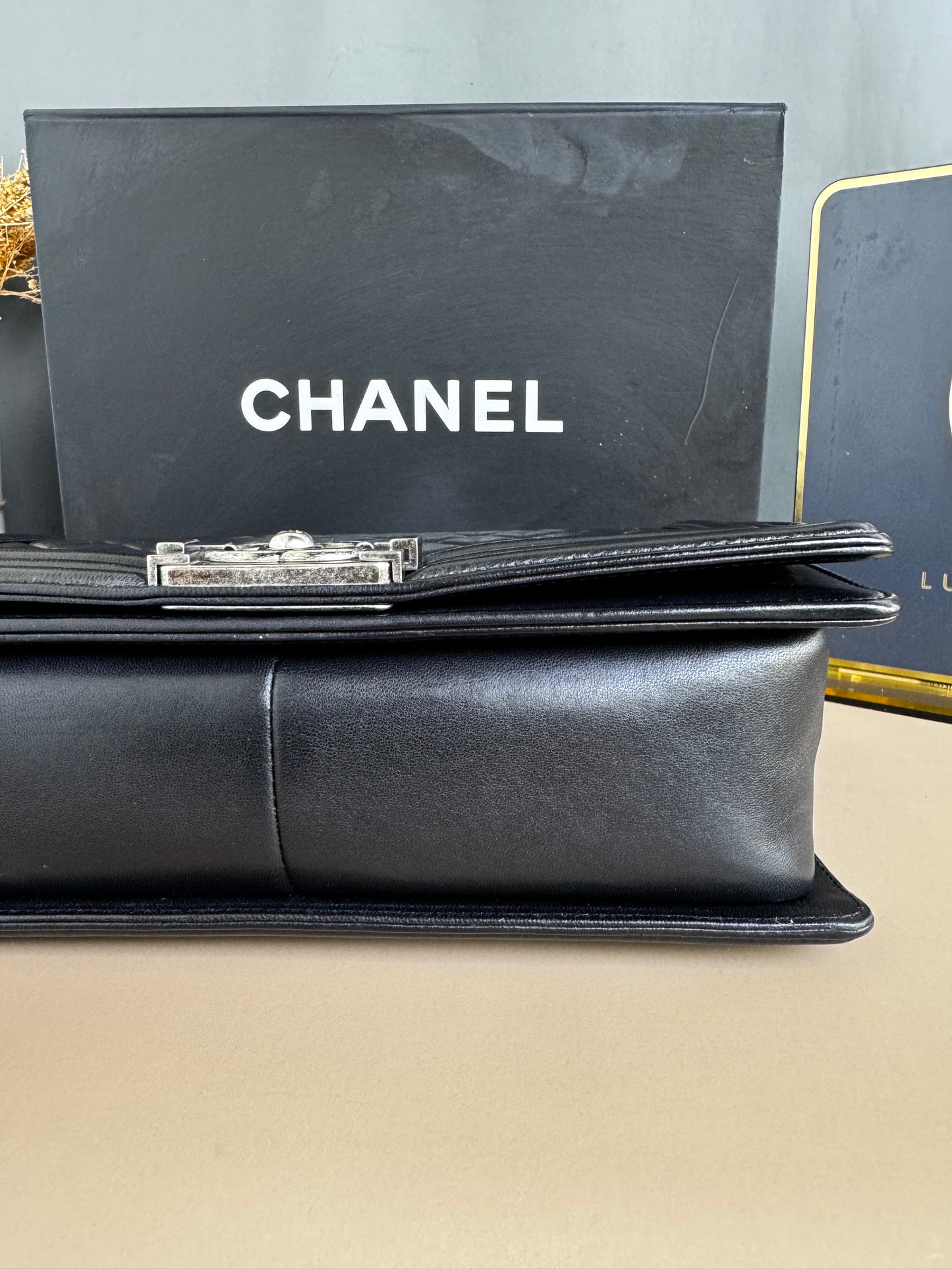 CHANEL LE BOY OLD MEDIUM