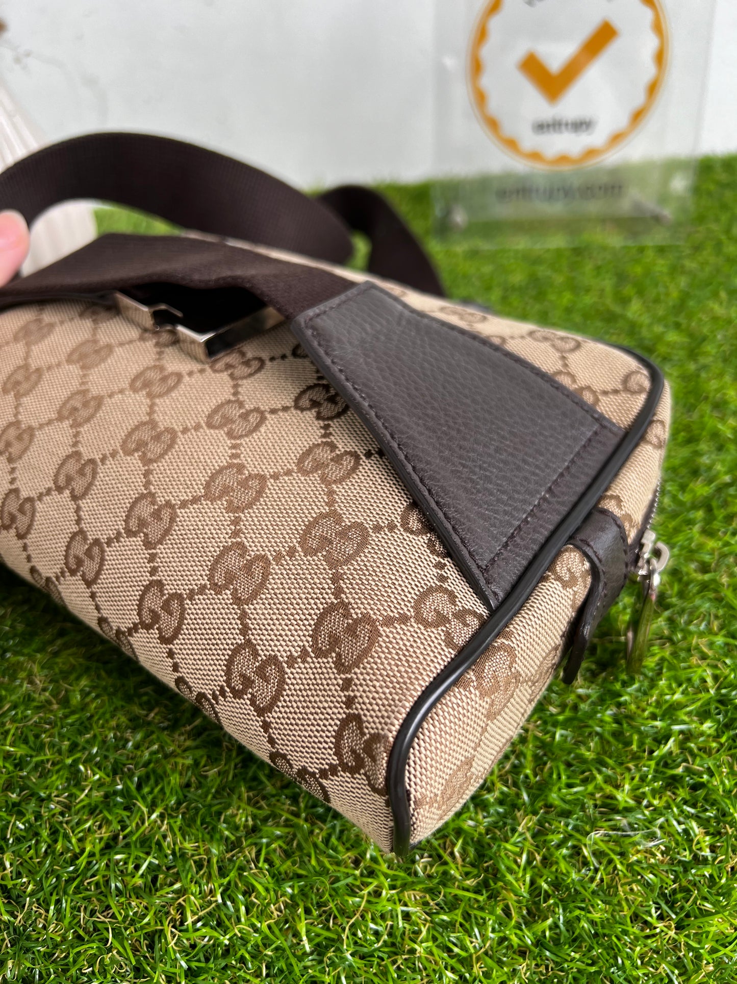 GUCCI CANVAS BELTBAG