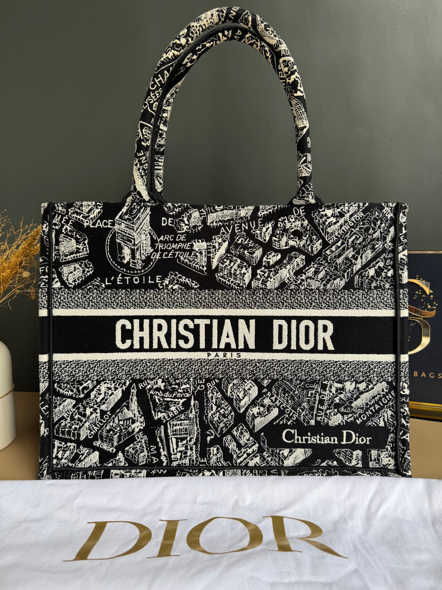 CHRISTIAN DIOR BOOKTOTE MEDIUM