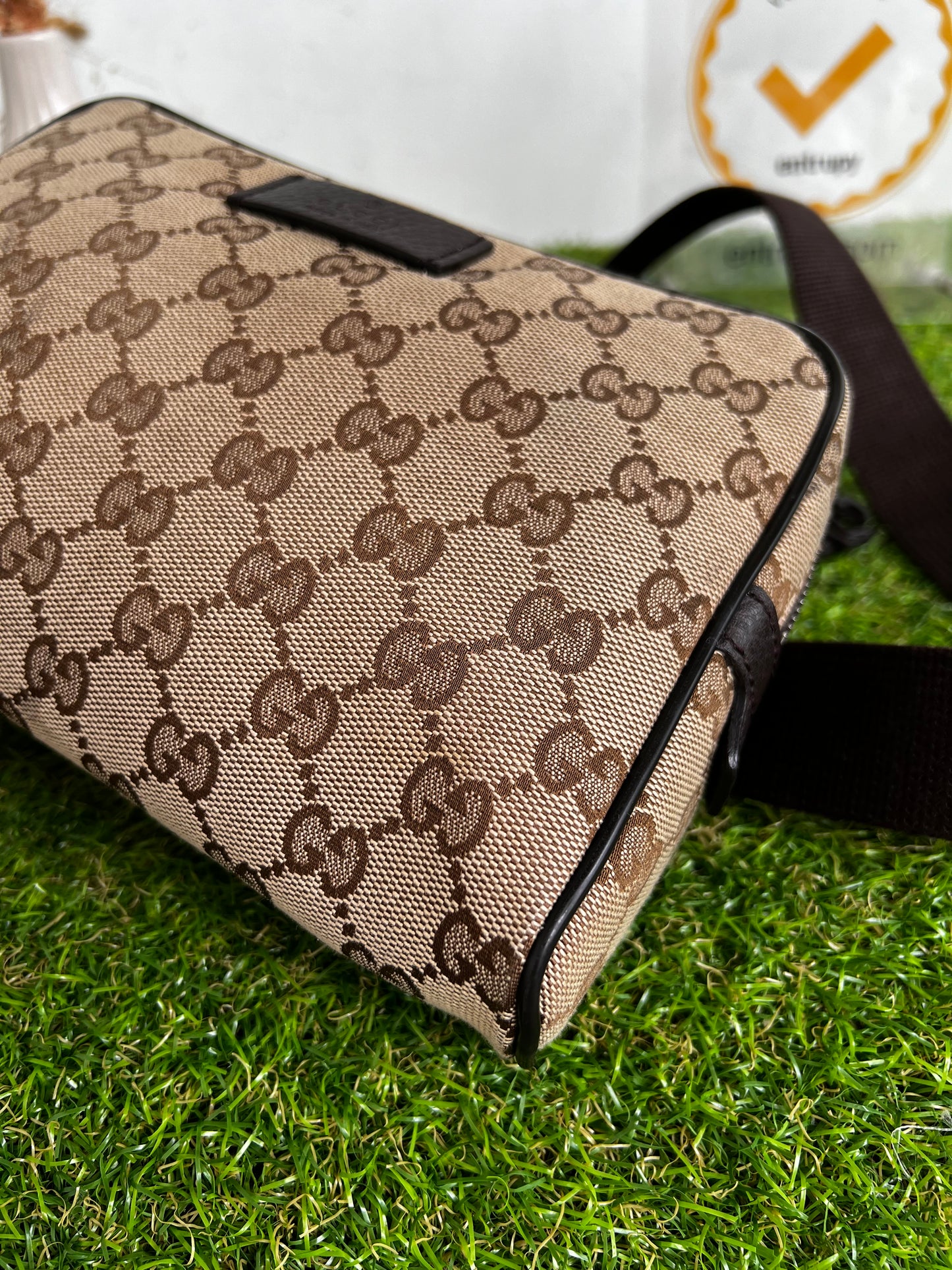 GUCCI CANVAS BELTBAG
