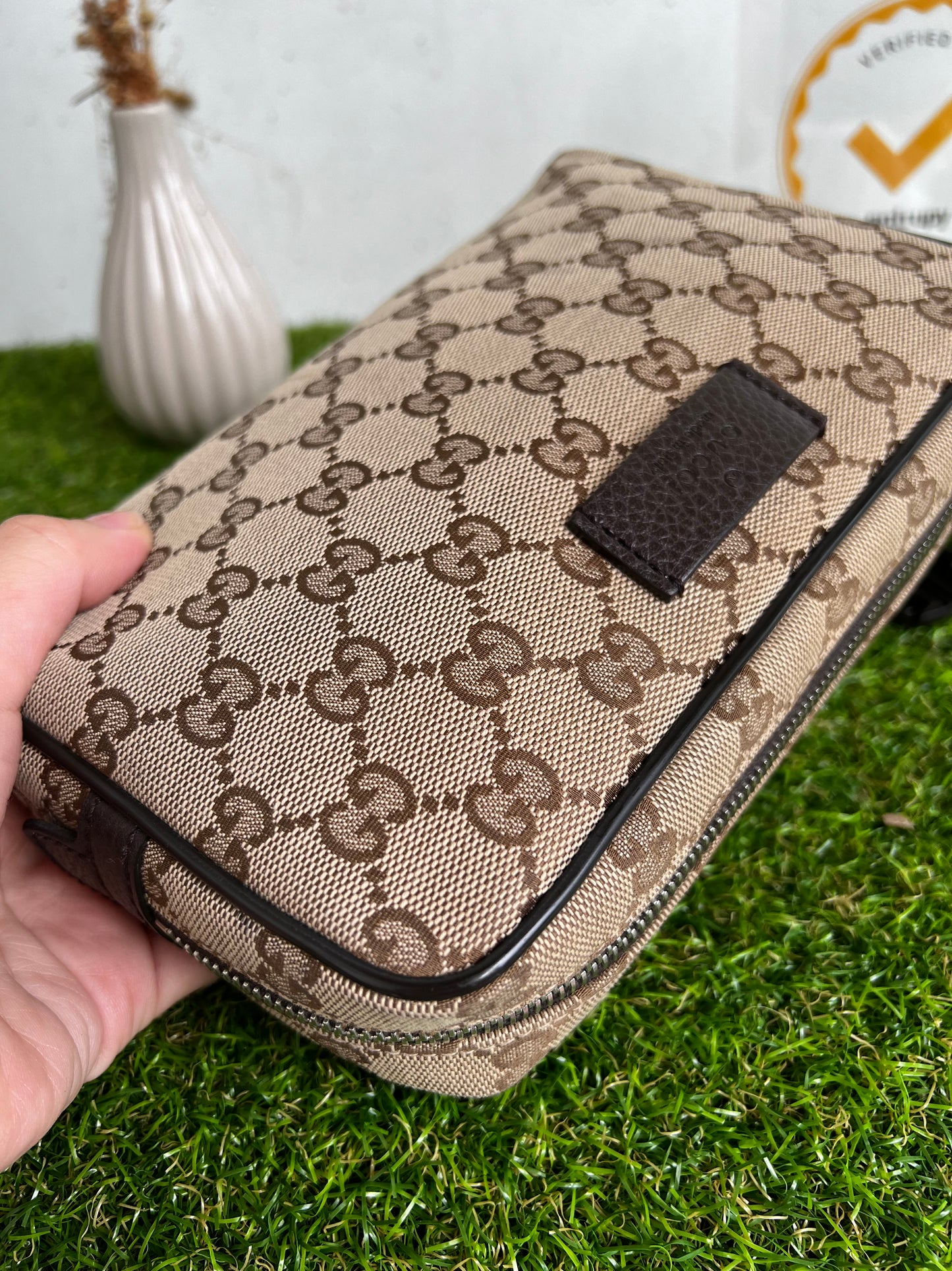 GUCCI CANVAS BELTBAG