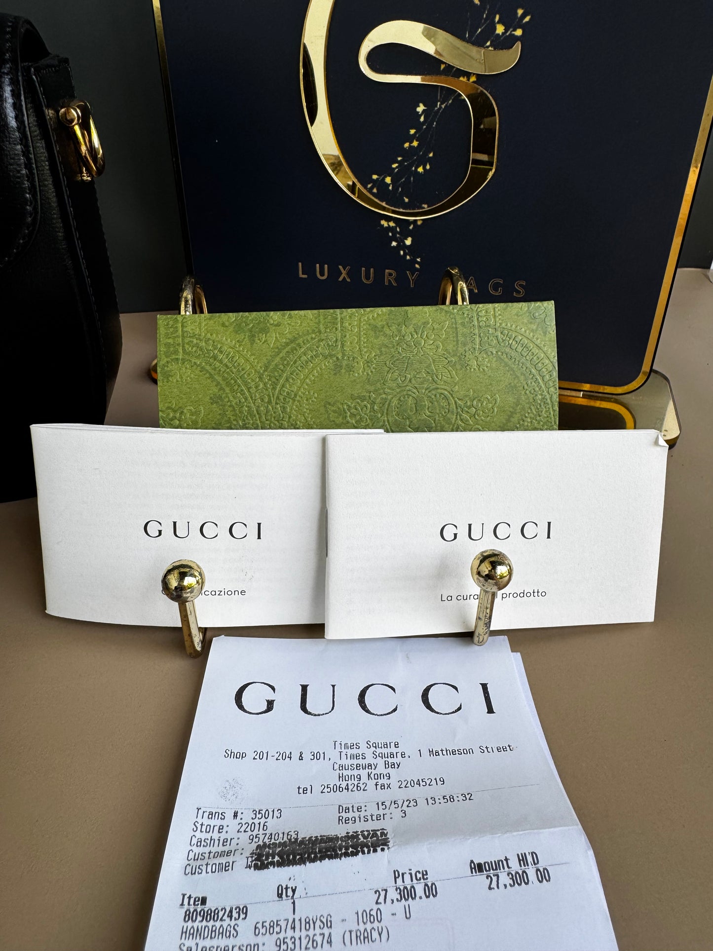 GUCCI HORSEBIT MINI LEATHER