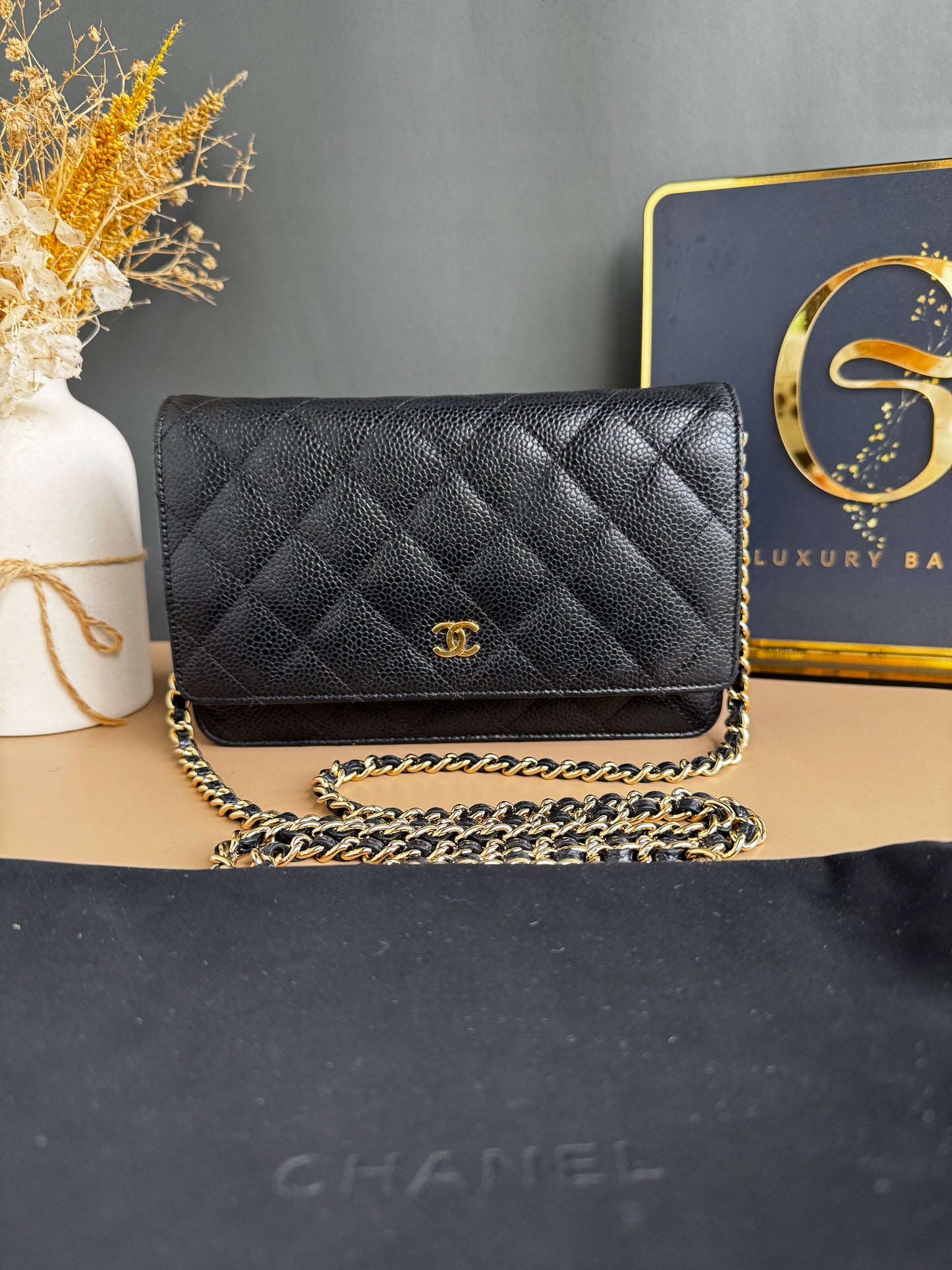 CHANEL WALLET ON CHAIN