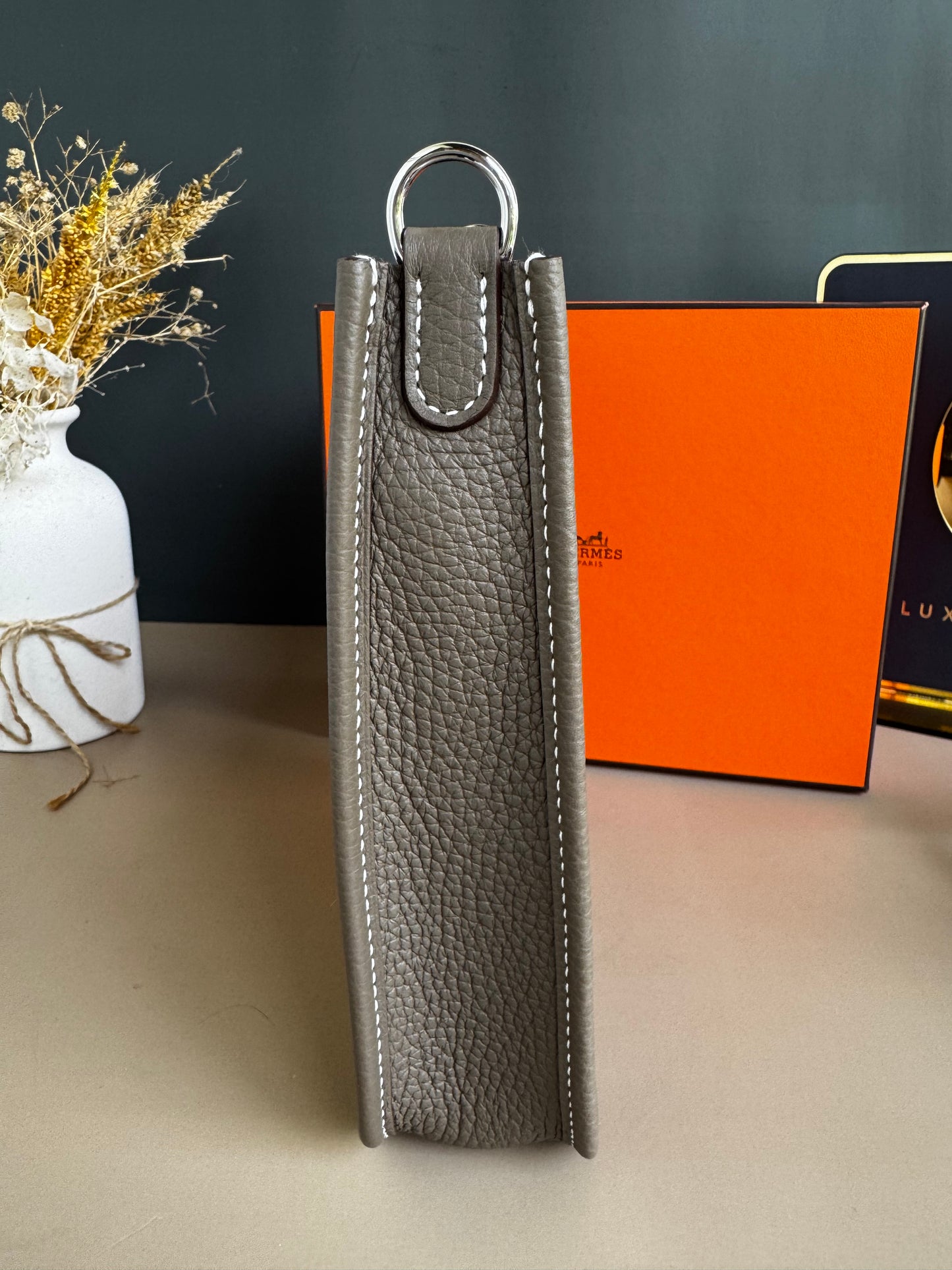 HERMES EVELYN TPM ETOUPE PHW