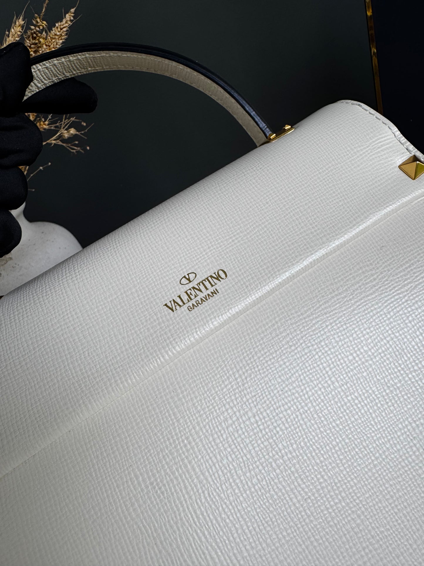 VALENTINO VSLING HANDBAG WITH JEWEL EMBROIDDERY