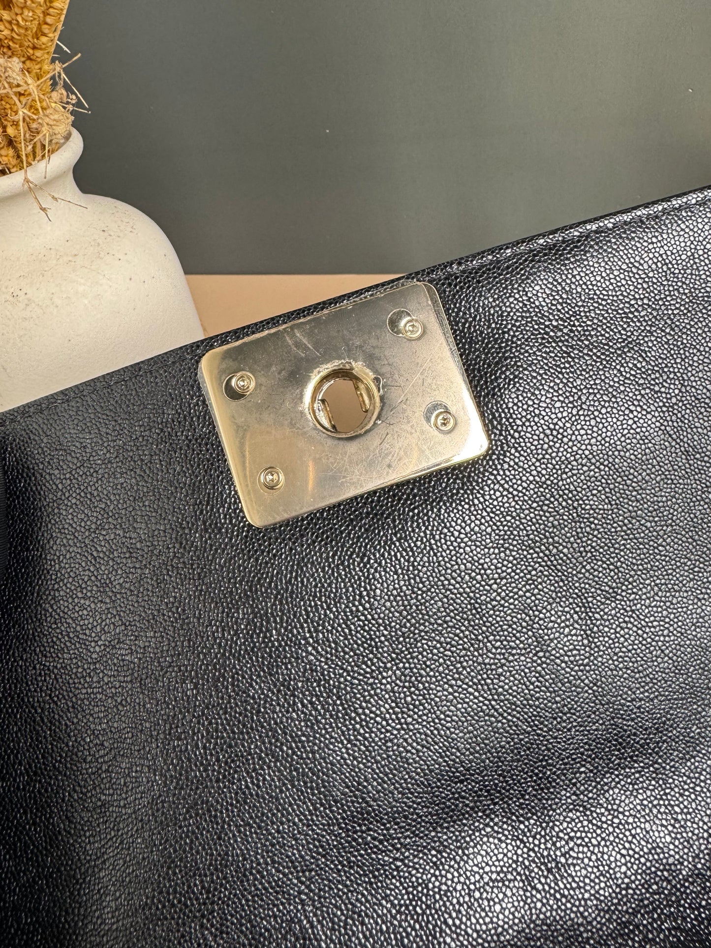 CHANEL LE BOY SMALL CAVIAR