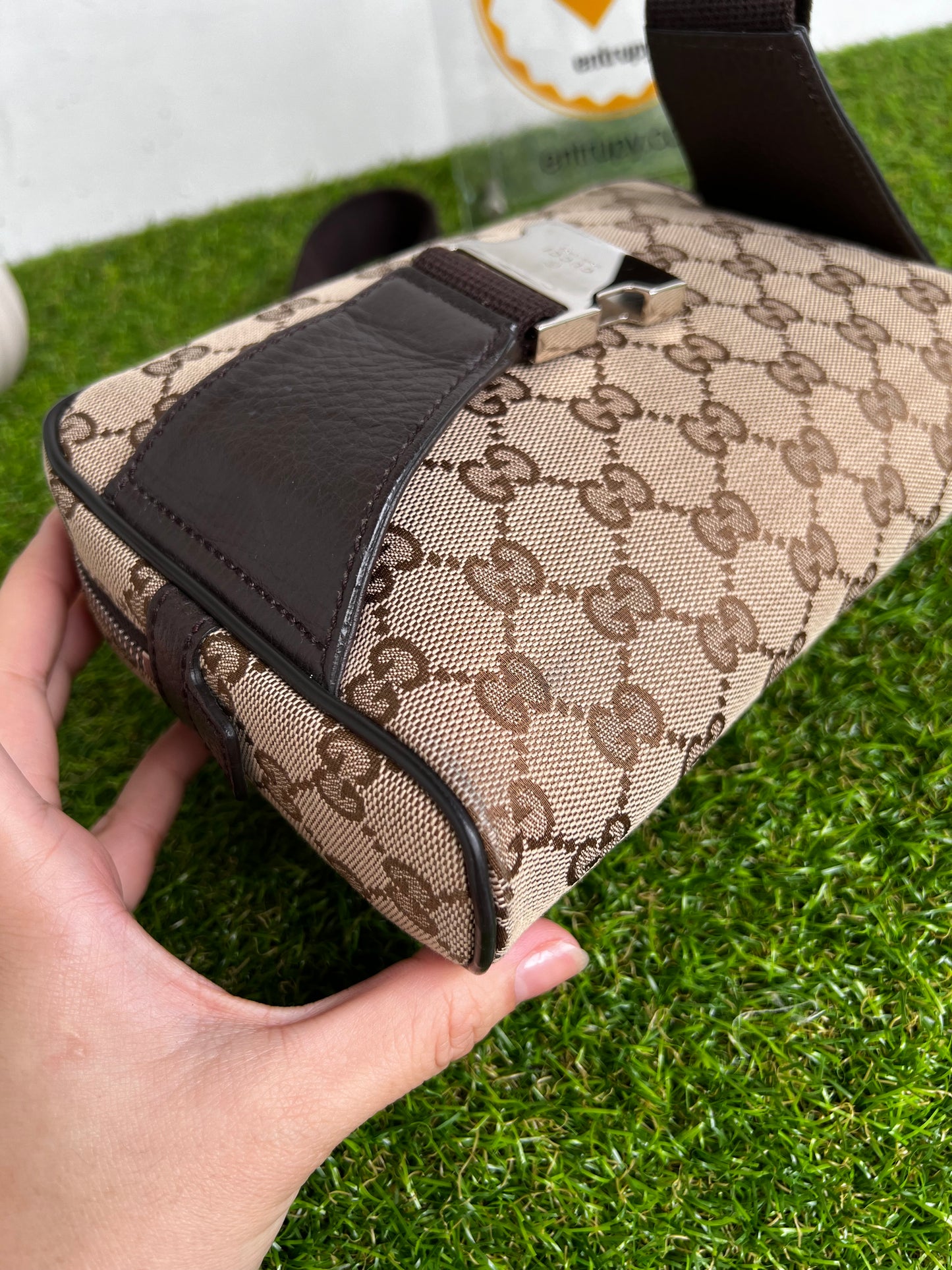 GUCCI CANVAS BELTBAG