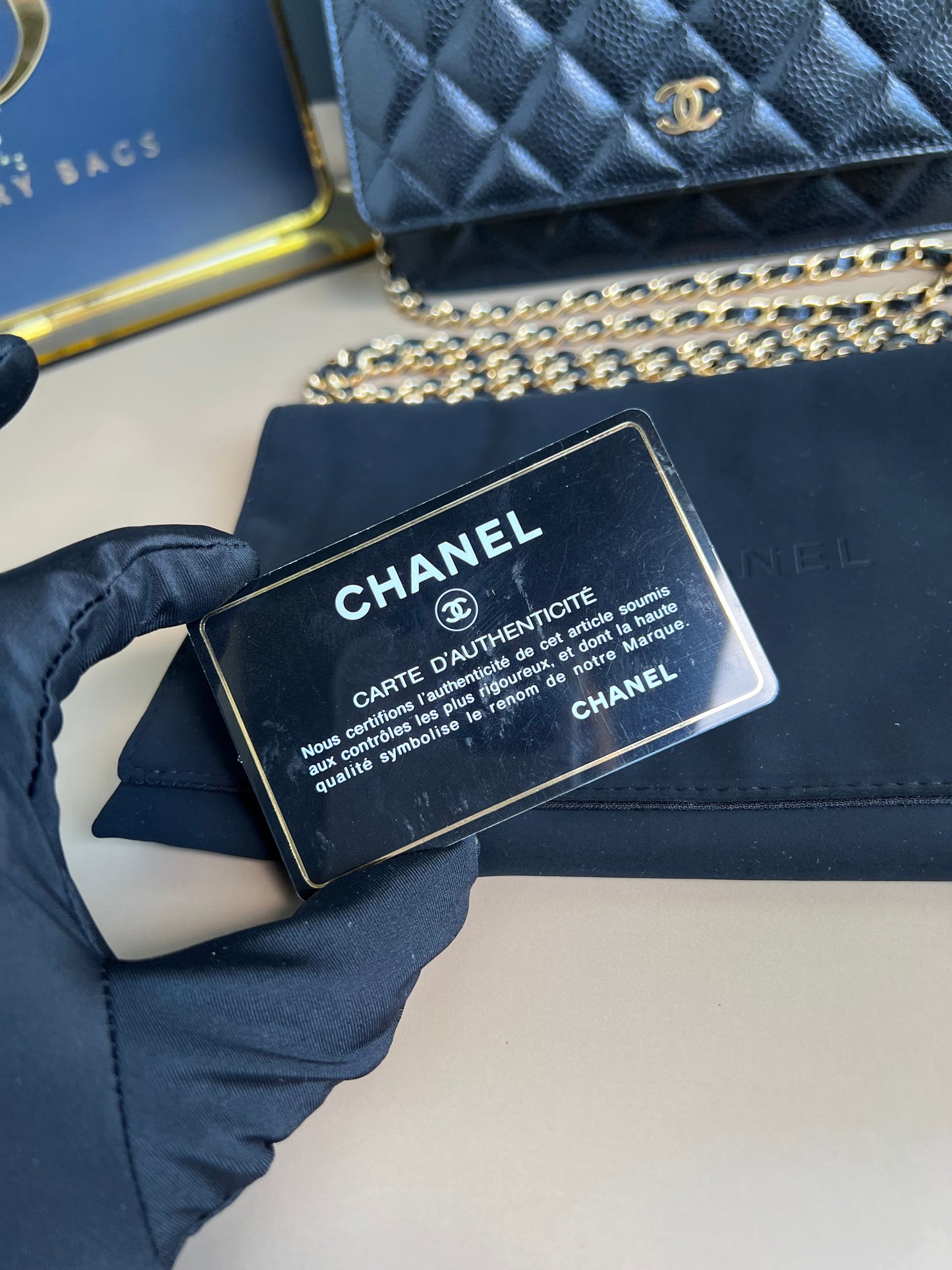 CHANEL WALLET ON CHAIN