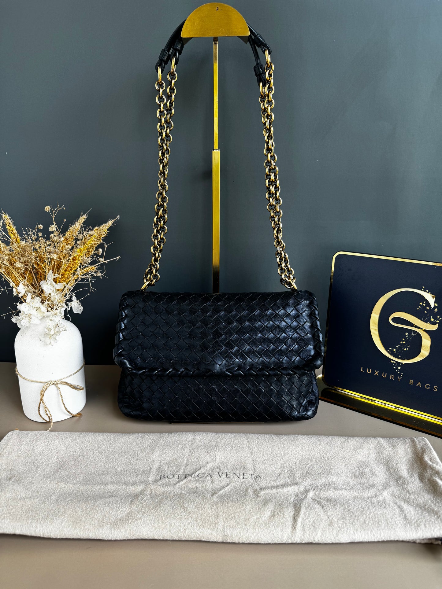 BOTTEGA VENETA OLIMPIA SHOULDER BAG