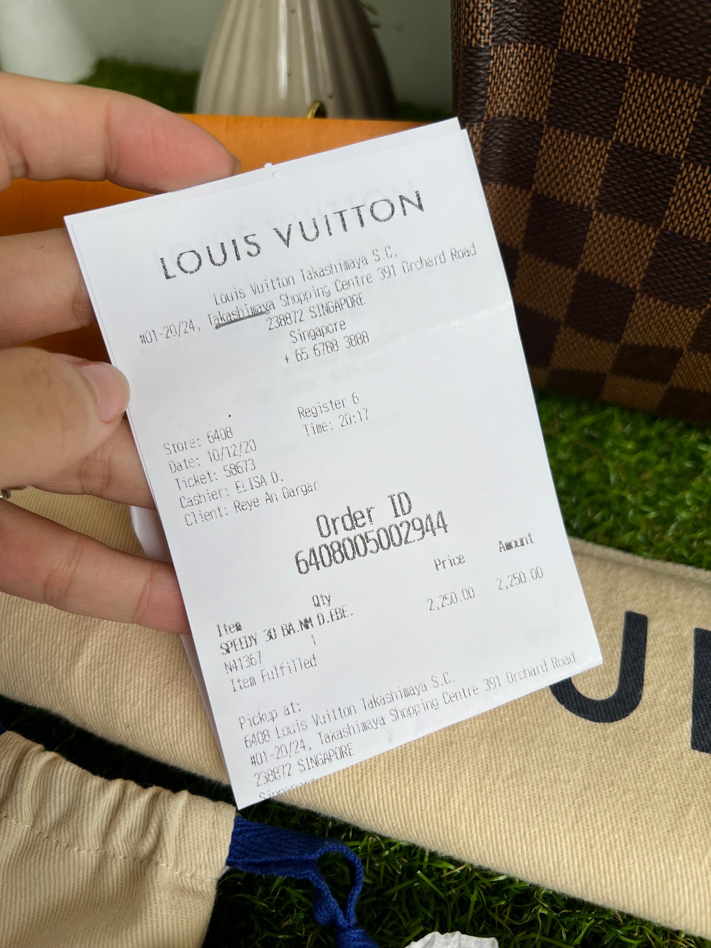 LOUIS VUITTON SPEEDY BANDOULIERE 30