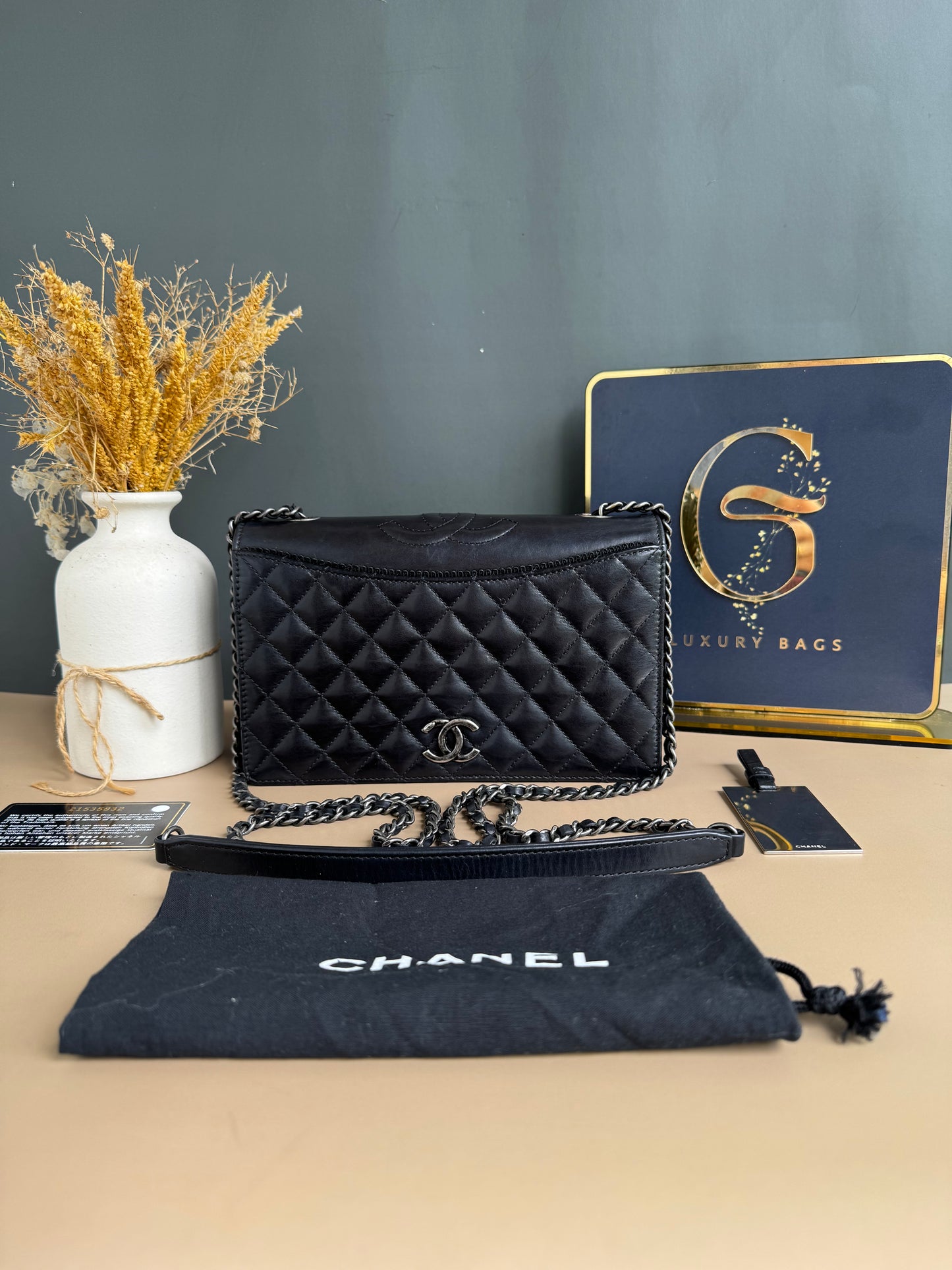 CHANEL BALLERINE FLAP