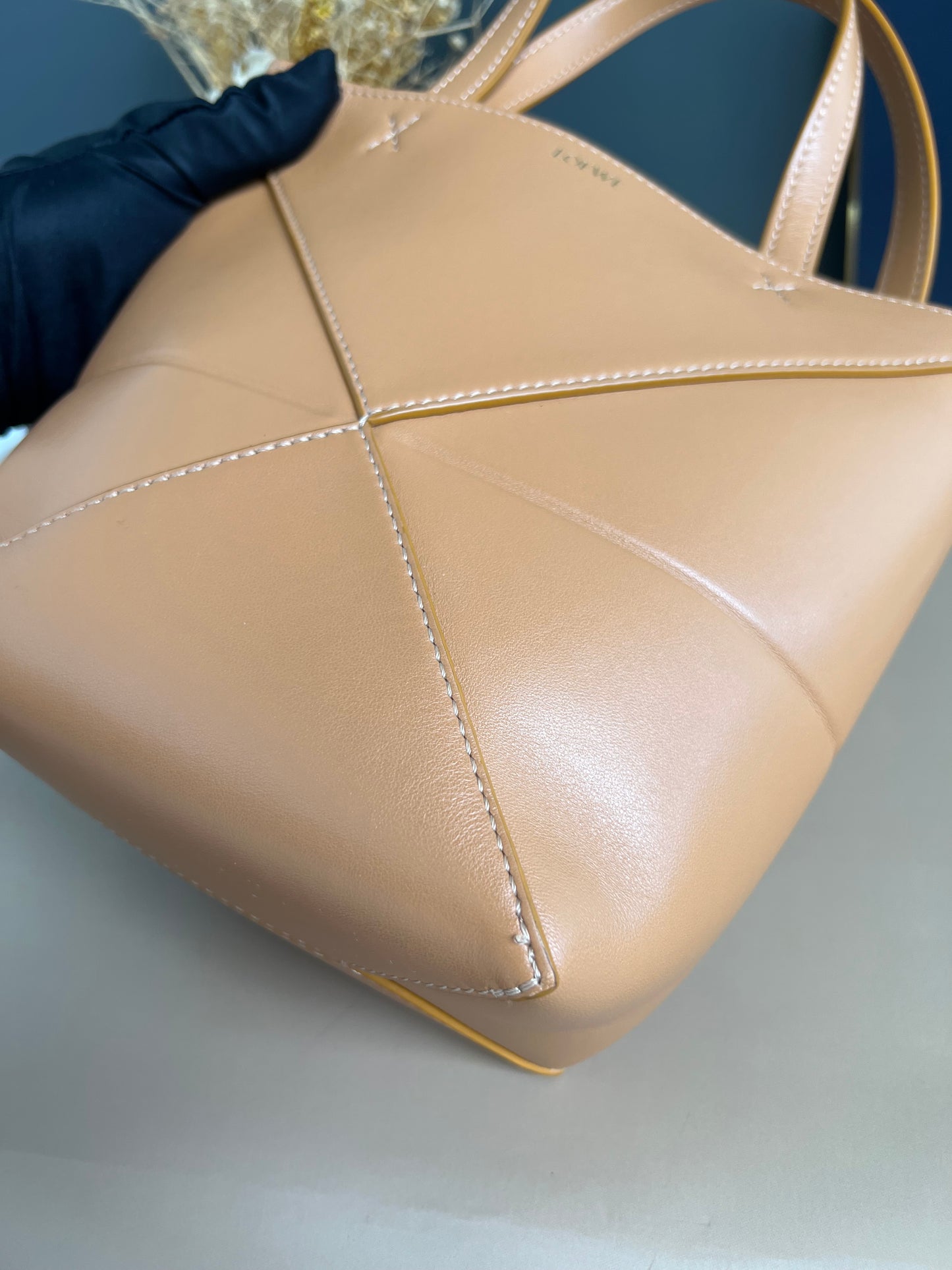 LOEWE MINI PUZZLE FOLD TOTE BAG